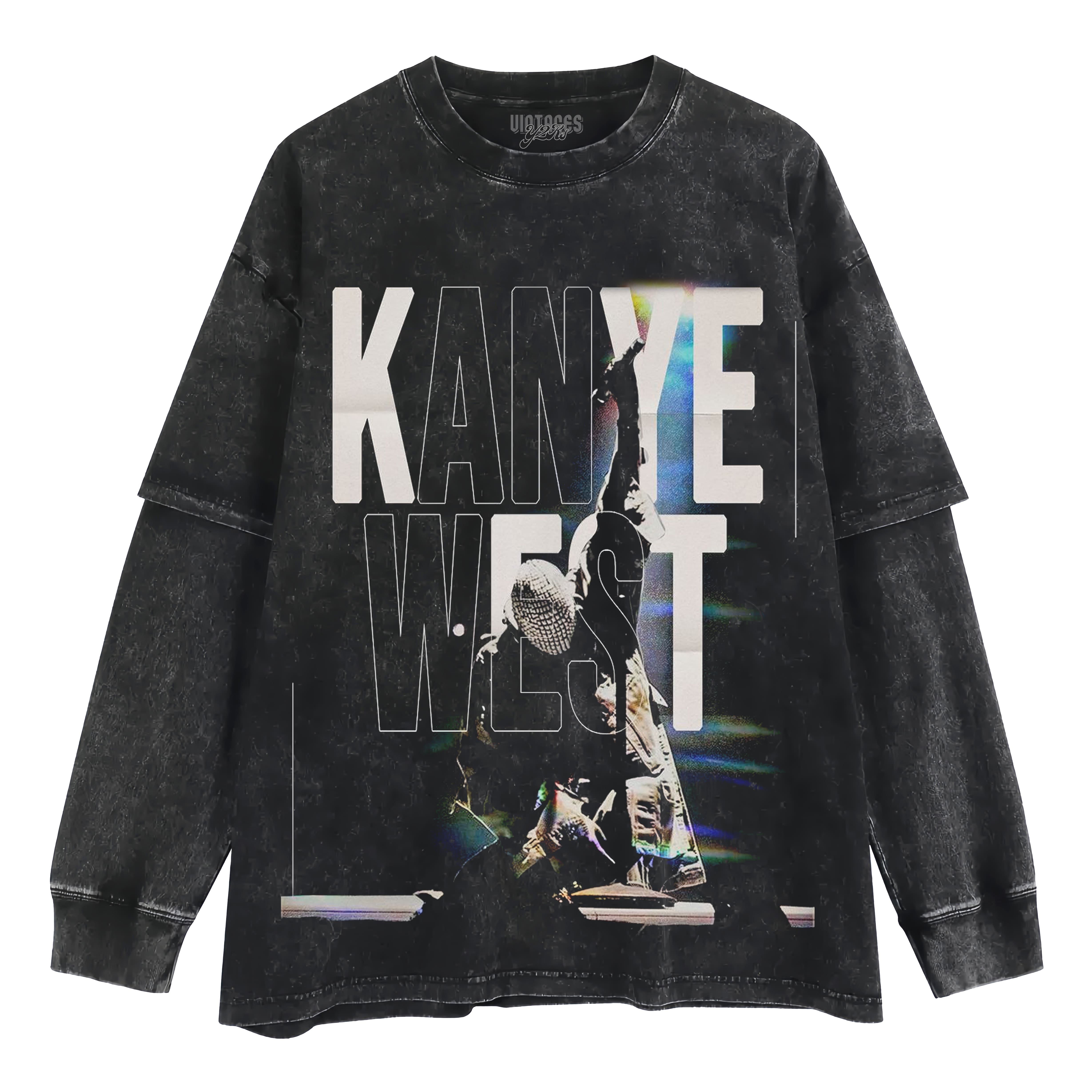 KANYE WEST V3 LAYERED LONG SLEEVE