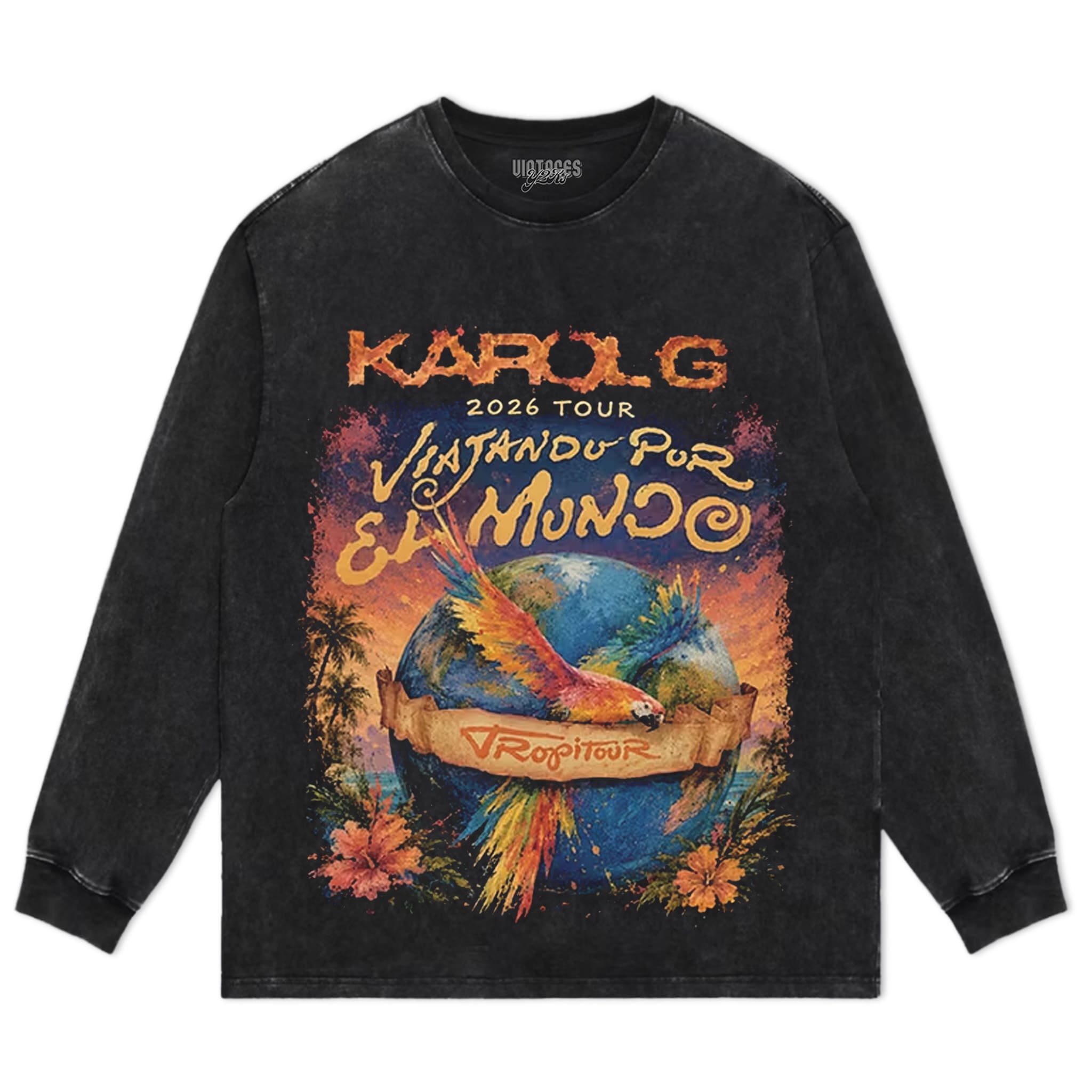 KAROL G 2026 TOUR TANK TOP & TEE & LONG SLEEVE & LAYERED LS & HOODIE