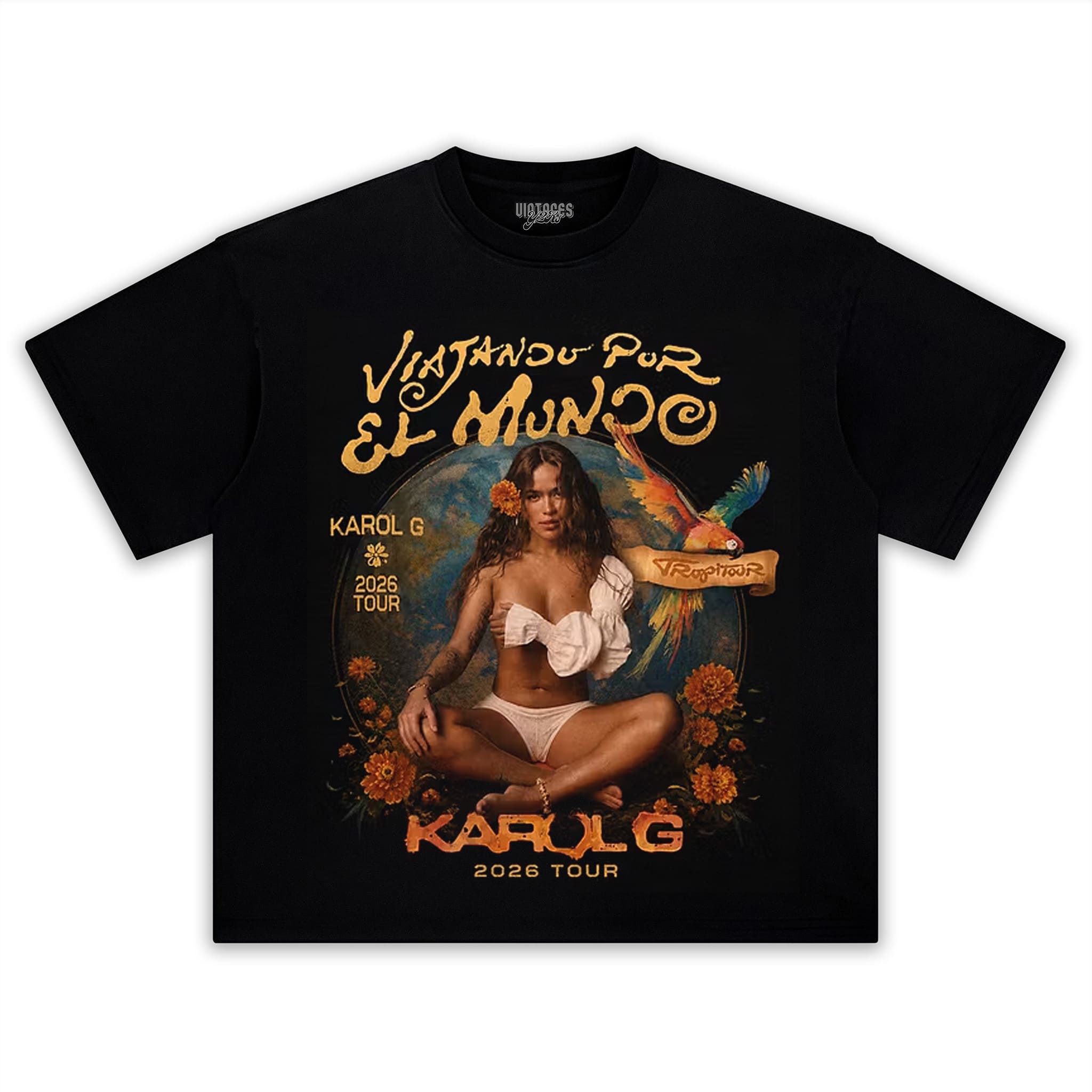 KAROL G 2026 TOUR V3 TANK TOP & TEE & LONG SLEEVE & LAYERED LS & HOODIE
