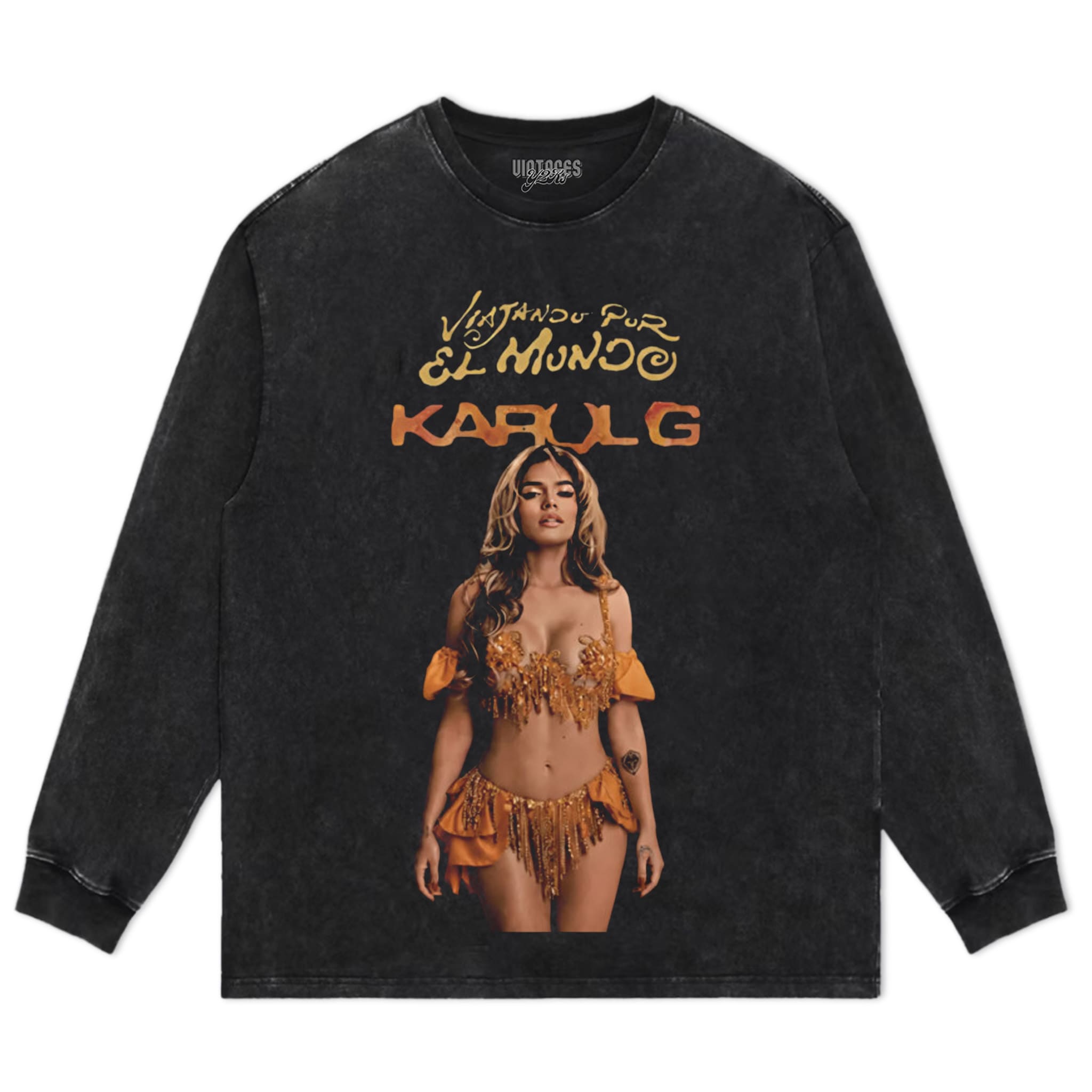 KAROL G MERCH V2 TANK TOP & TEE & LONG SLEEVE & LAYERED LS & HOODIE