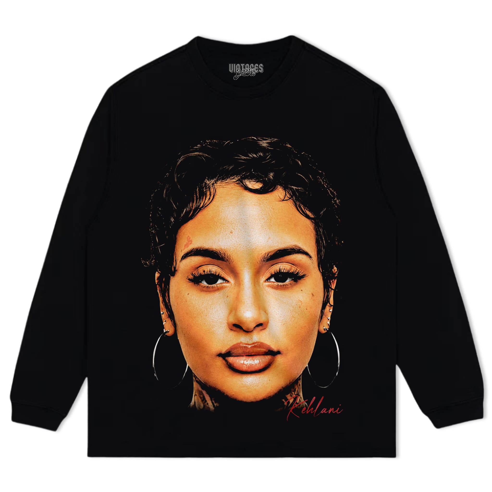 KEHLANI BIG FACE TANK TOP & TEE & LONG SLEEVE & LAYERED LS & HOODIE