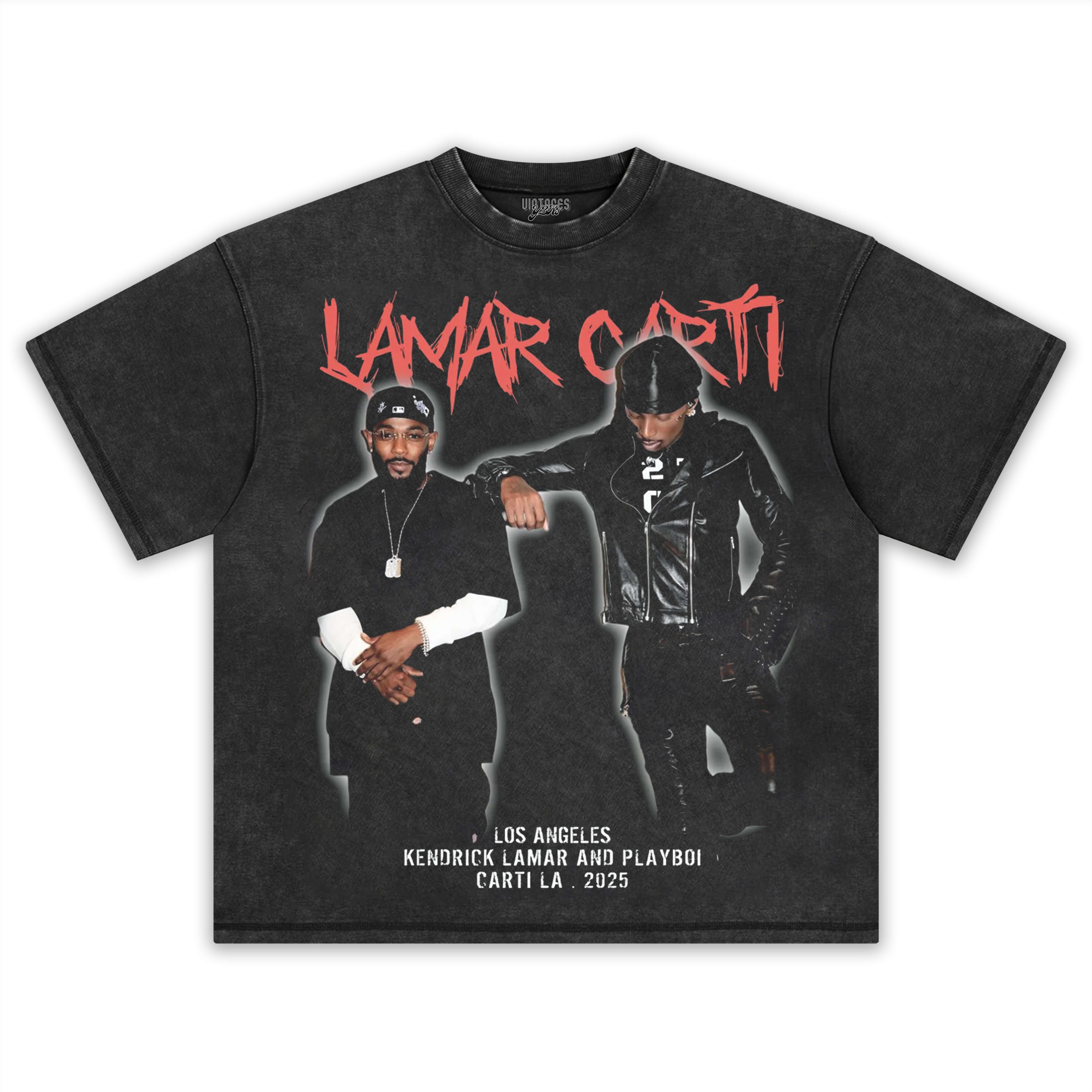 KENDRICK LAMAR & PLAYBOI CARTI LA V2 TEE & LS & HOODIE