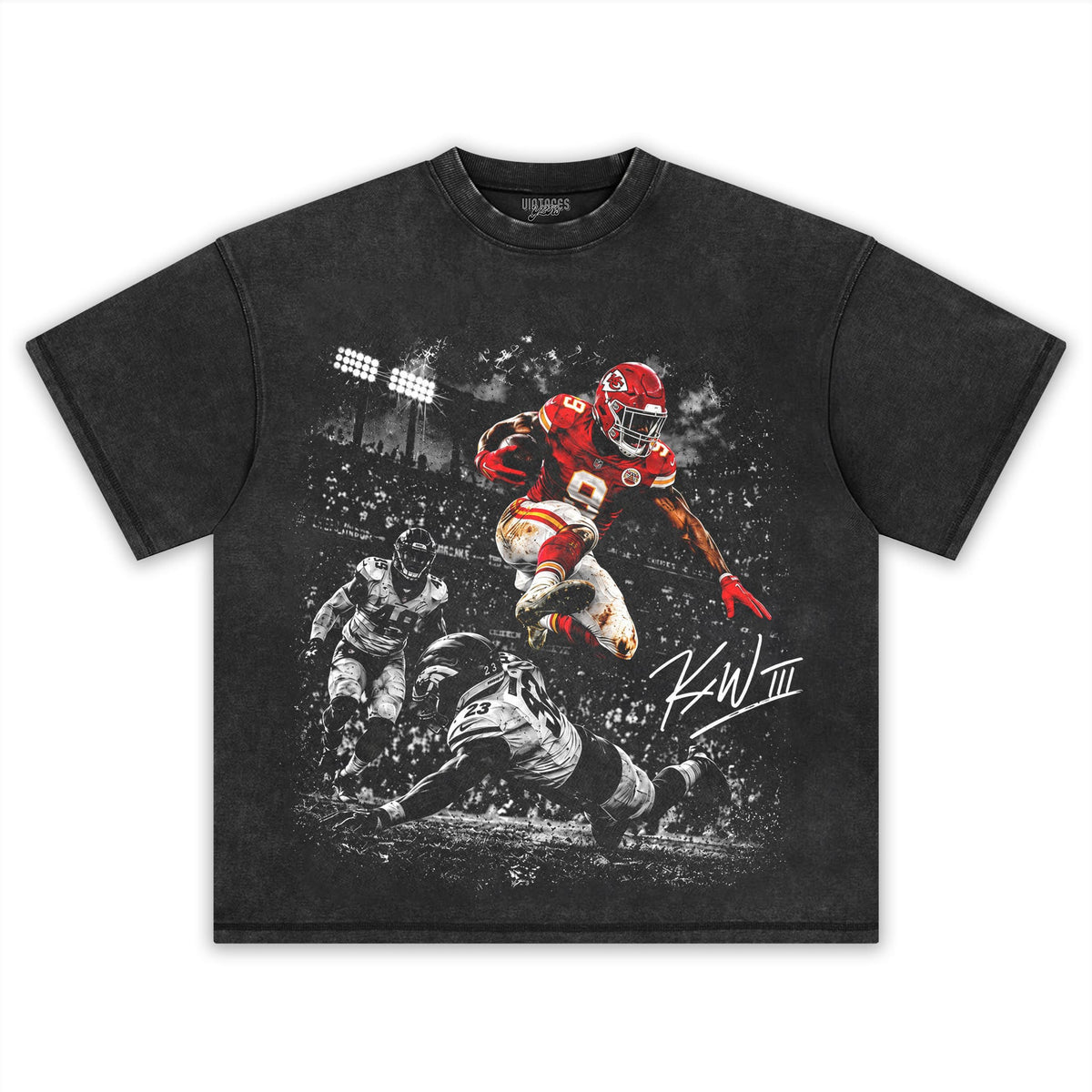 KENNETH III - FOOTBALL PLAYER TANK TOP & TEE & LONG SLEEVE & LAYERED LS & HOODIE