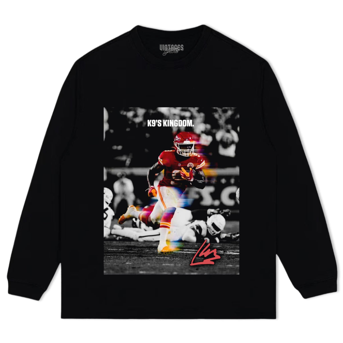 KENNETH WALKER III - CHIEFS 2026- K9 KINGDOM TANK TOP & TEE & LONG SLEEVE & LAYERED LS & HOODIE