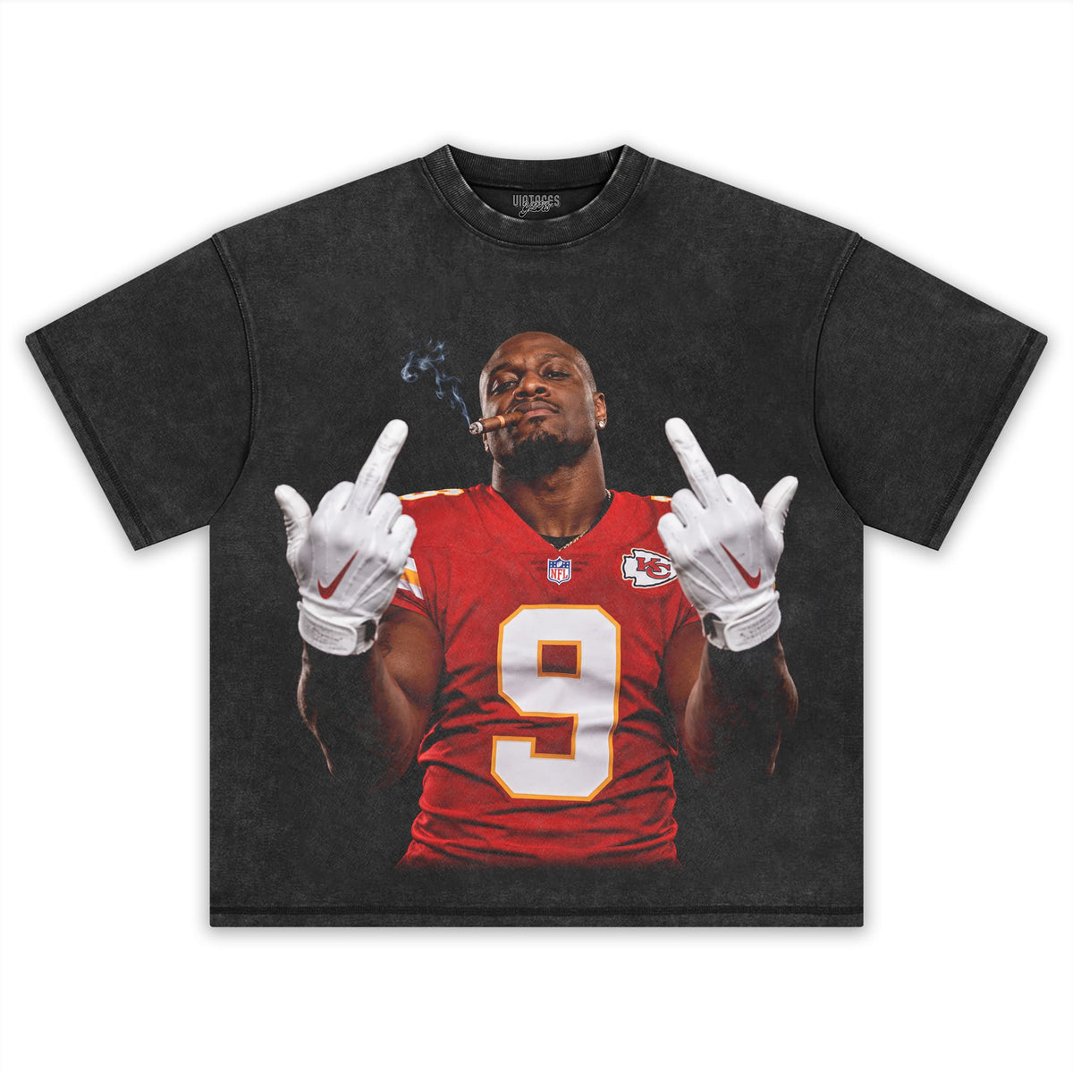 KENNETH WALKER III - MIDDLE FINGER TANK TOP & TEE & LONG SLEEVE & LAYERED LS & HOODIE