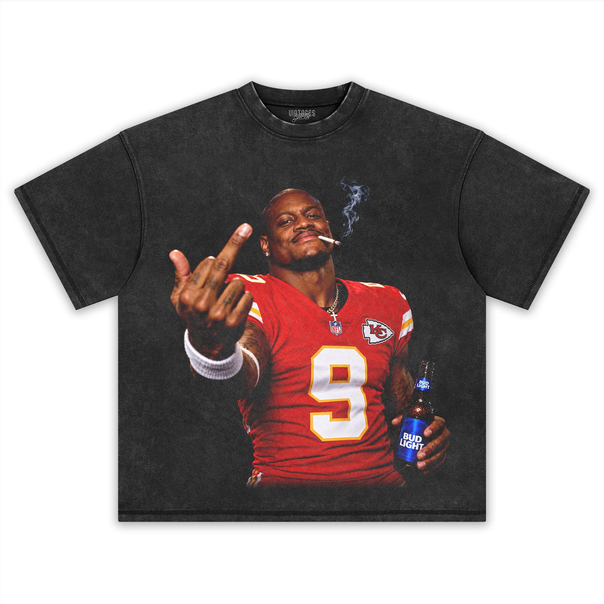 KENNETH WALKER III - MIDDLE FINGER V2 TANK TOP & TEE & LONG SLEEVE & LAYERED LS & HOODIE