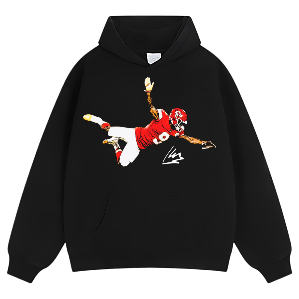 KENNETH WALKER III - THE CATCH - CHIEFS 2026 VINTAGE SIGNATURE TANK TOP & TEE & LONG SLEEVE & LAYERED LS & HOODIE