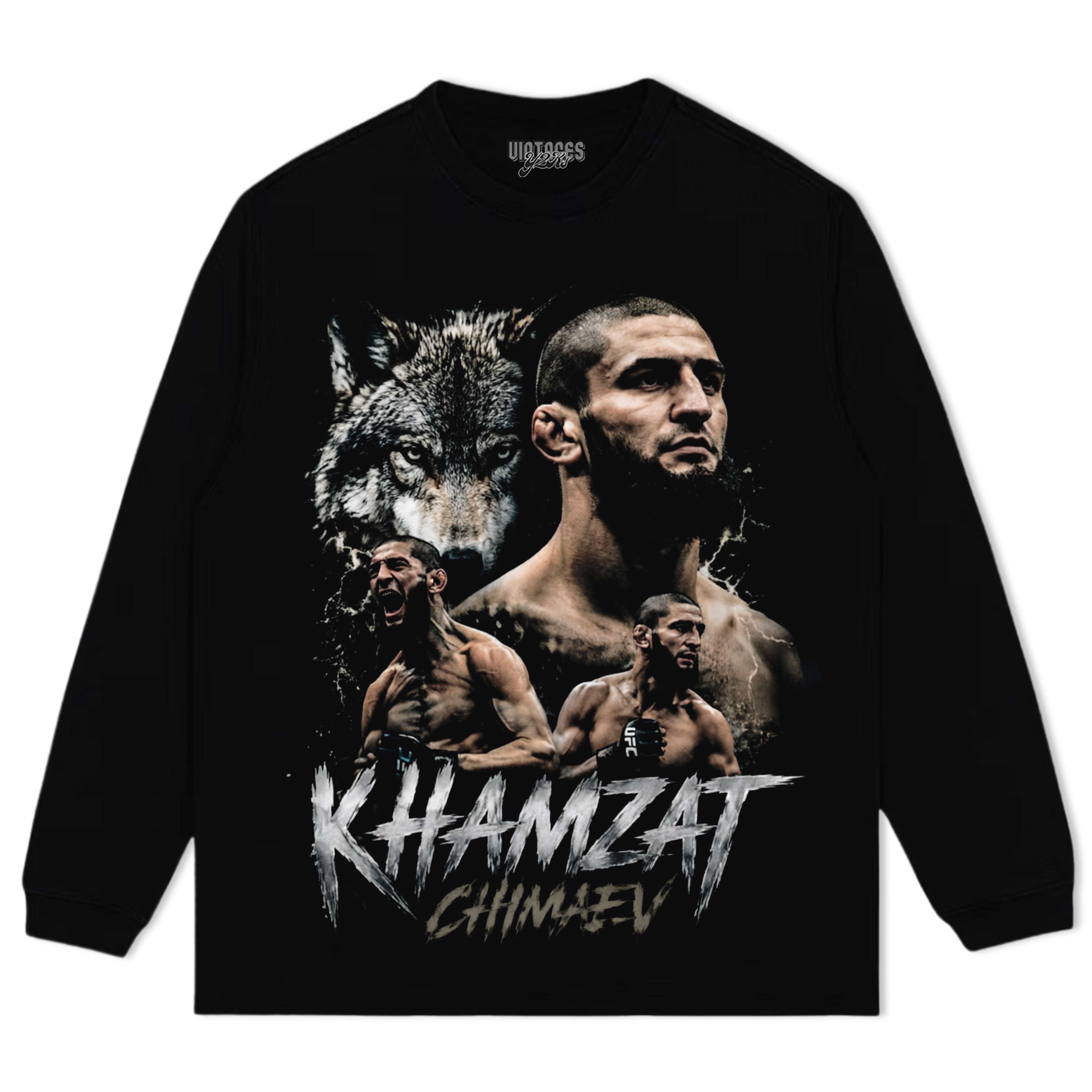 KHAMZAT BORZ CHIMAEV THE RELENTLESS PREDATOR TANK TOP & TEE & LONG SLEEVE & LAYERED LS & HOODIE