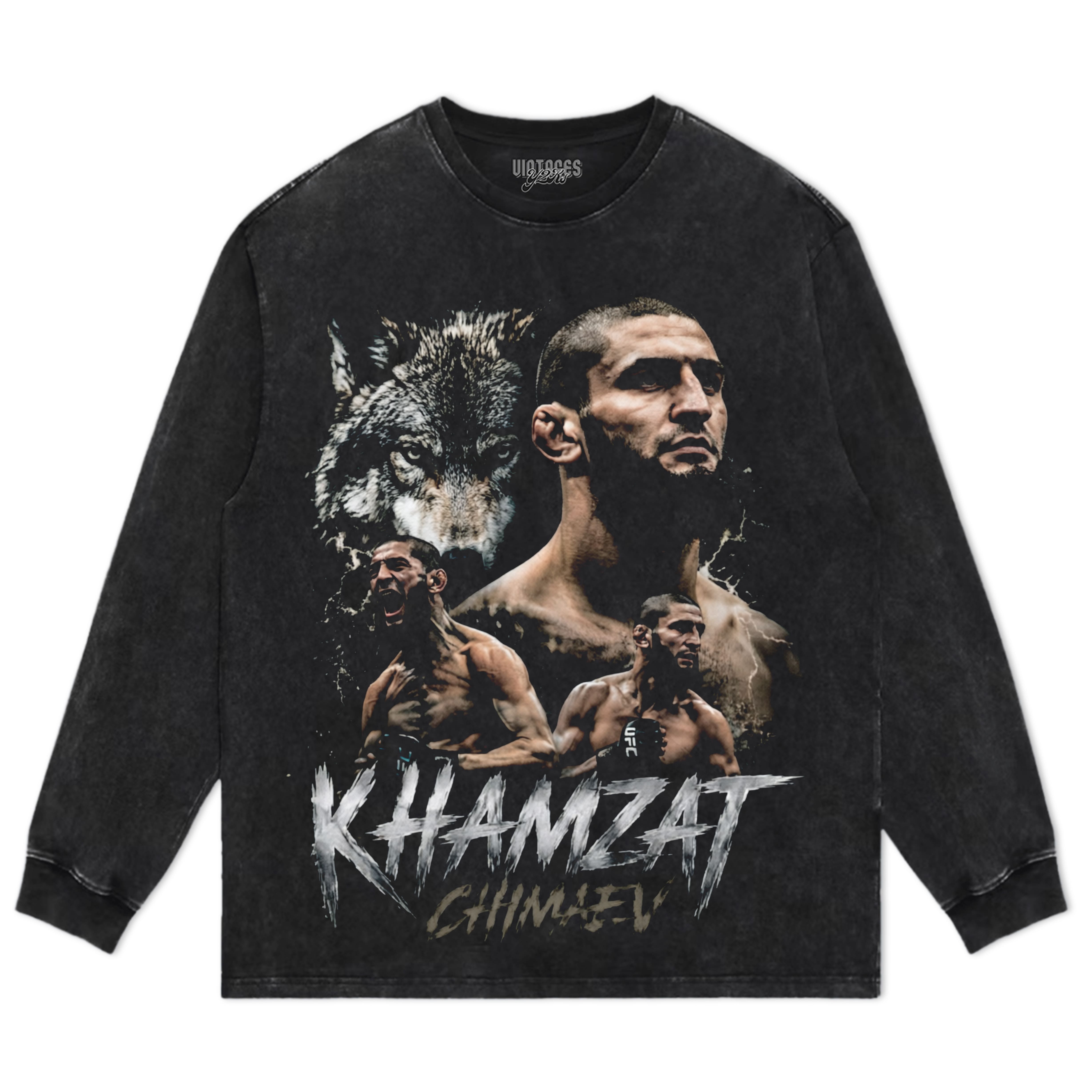 KHAMZAT BORZ CHIMAEV THE RELENTLESS PREDATOR TANK TOP & TEE & LONG SLEEVE & LAYERED LS & HOODIE