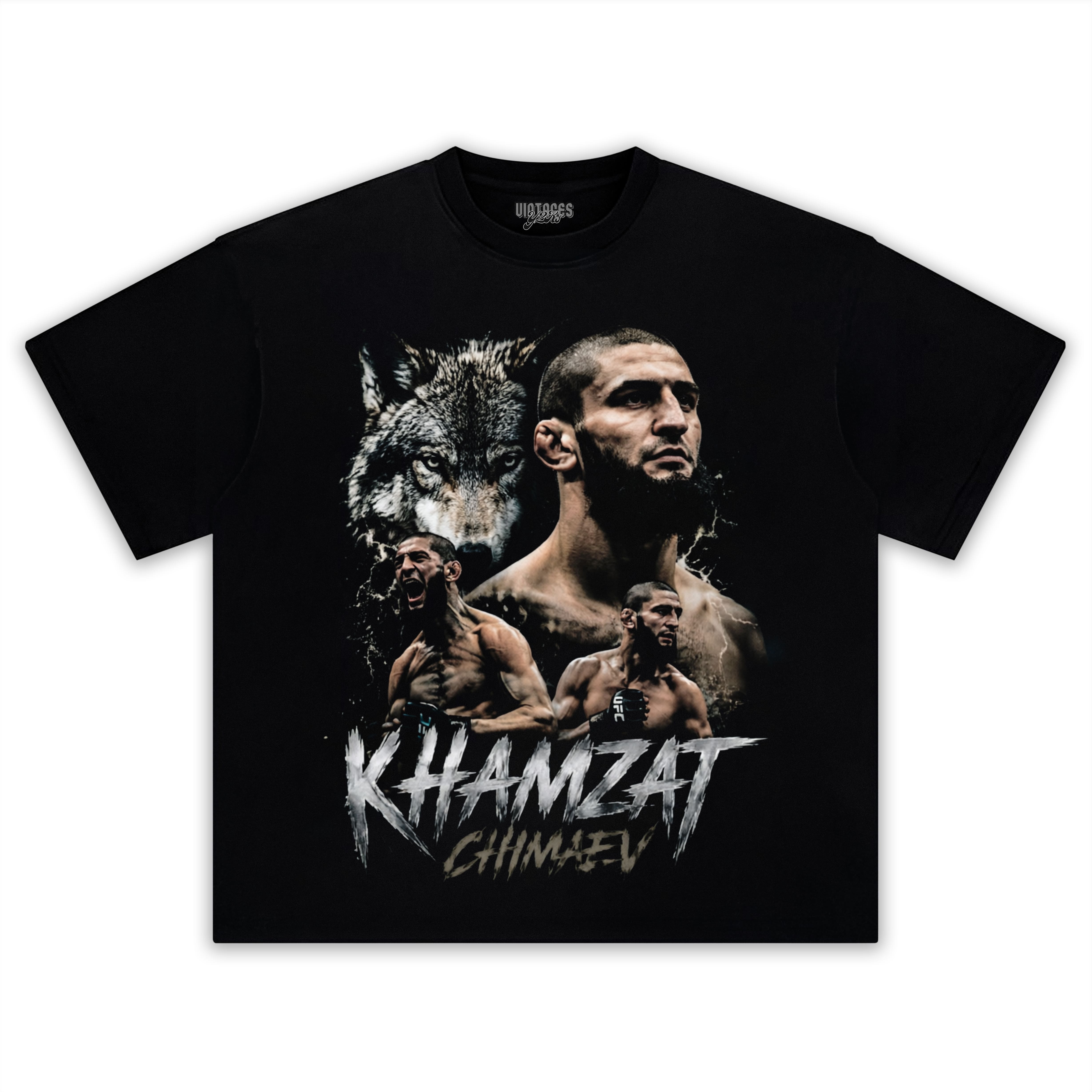 KHAMZAT BORZ CHIMAEV THE RELENTLESS PREDATOR TANK TOP & TEE & LONG SLEEVE & LAYERED LS & HOODIE
