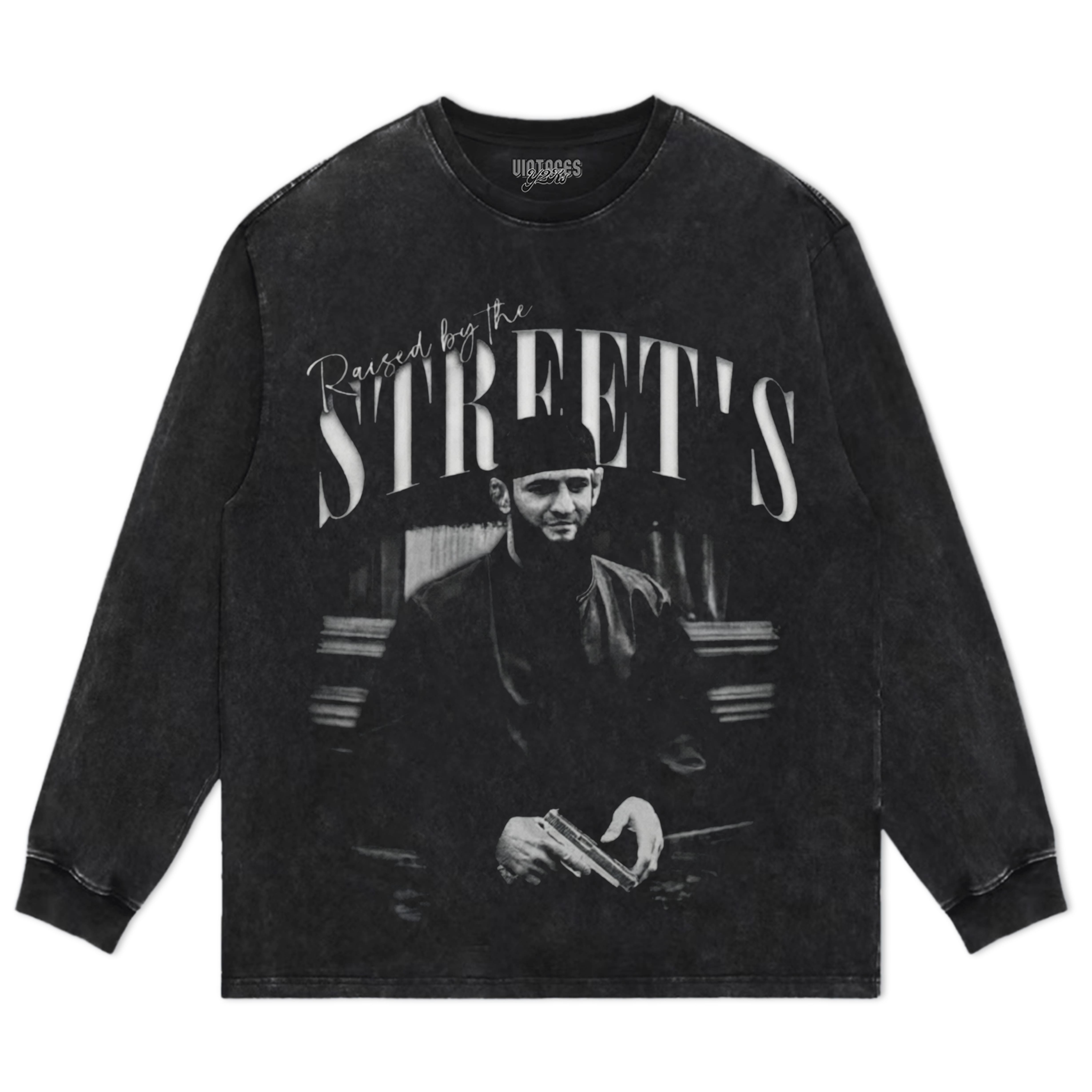 KHAMZAT CHIMAEV RAISED BY STREETS TANK TOP & TEE & LONG SLEEVE & LAYERED LS & HOODIE