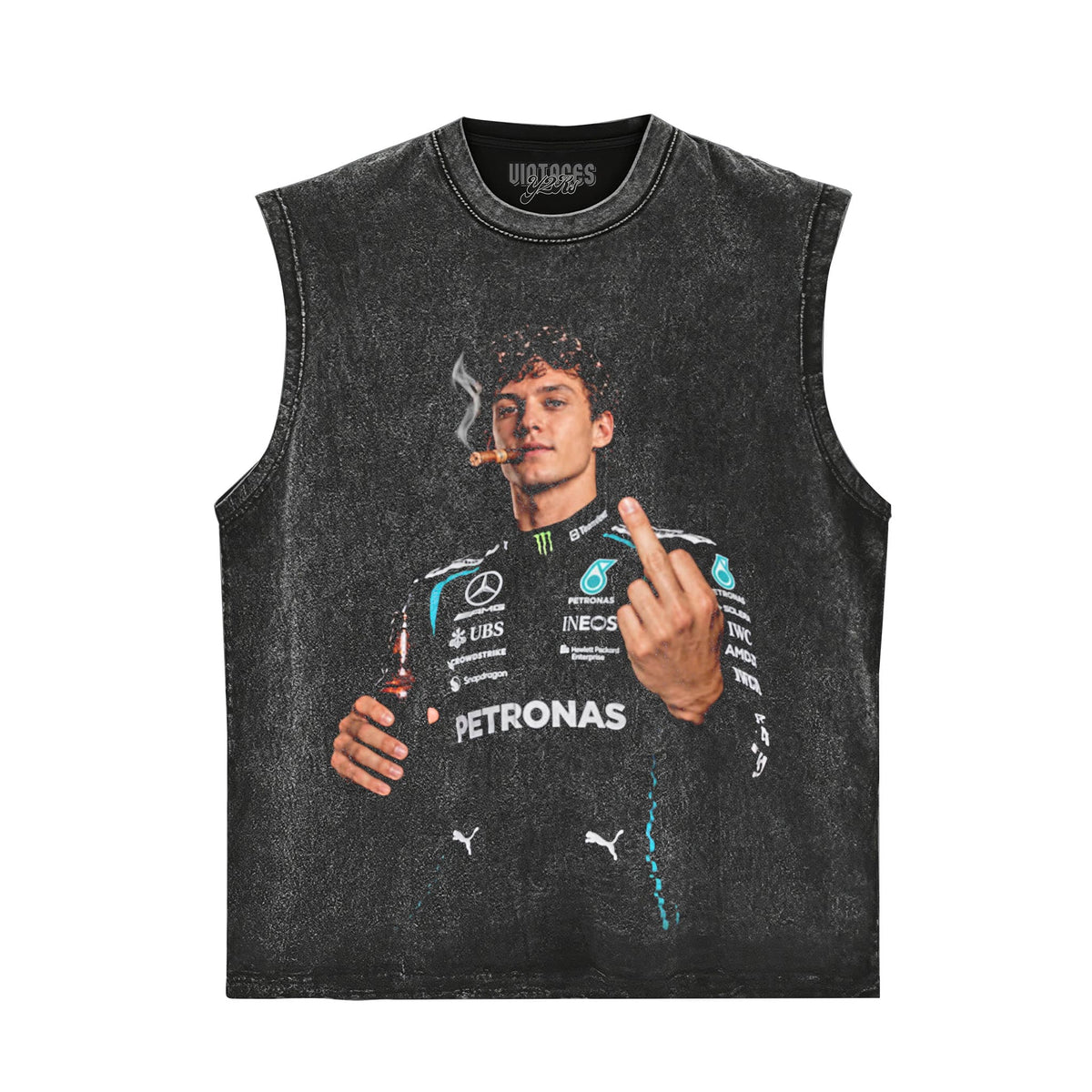 KIMI ANTONELLI MIDDLE FINGER TANK TOP & TEE & LONG SLEEVE & LAYERED LS & HOODIE