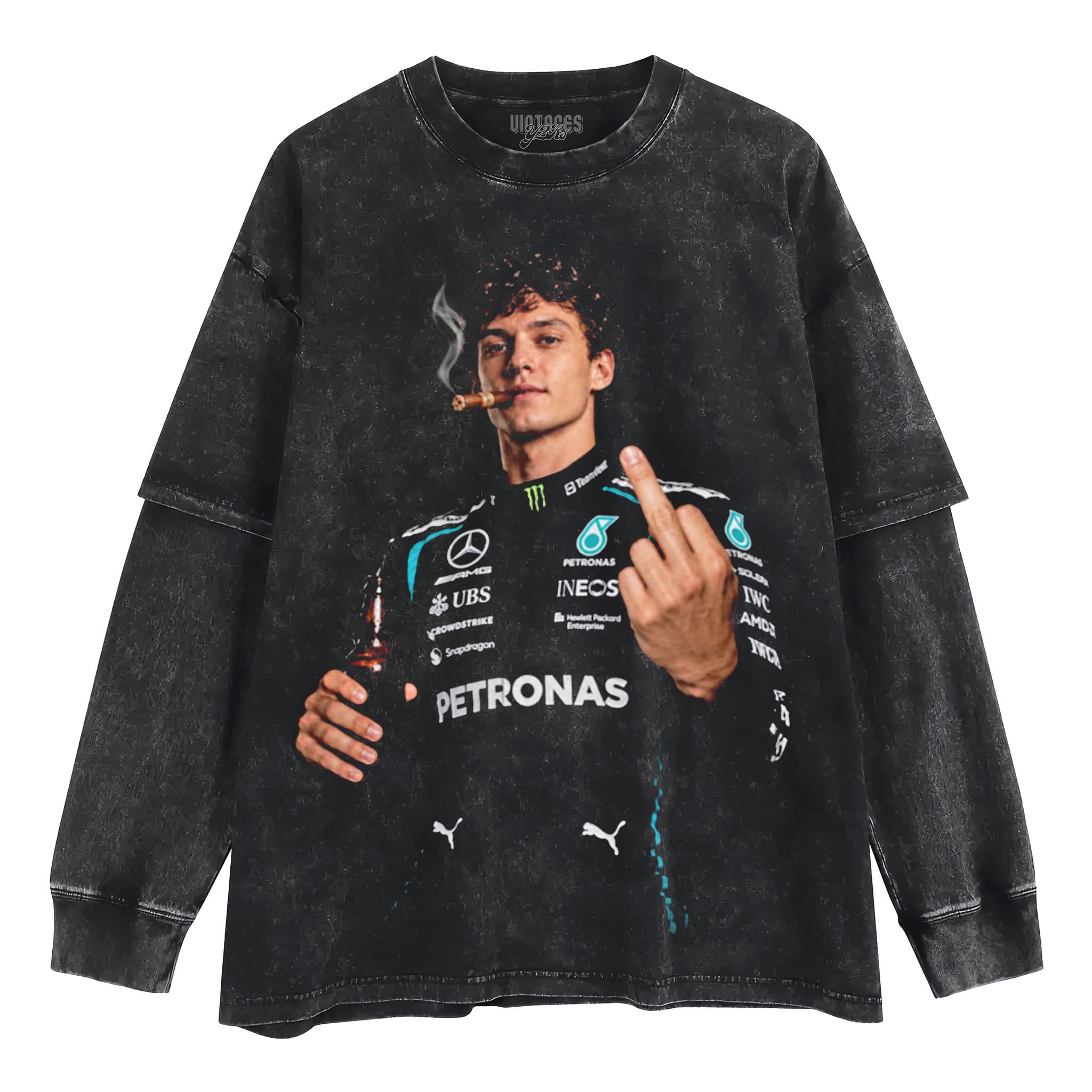 KIMI ANTONELLI MIDDLE FINGER TANK TOP & TEE & LONG SLEEVE & LAYERED LS & HOODIE