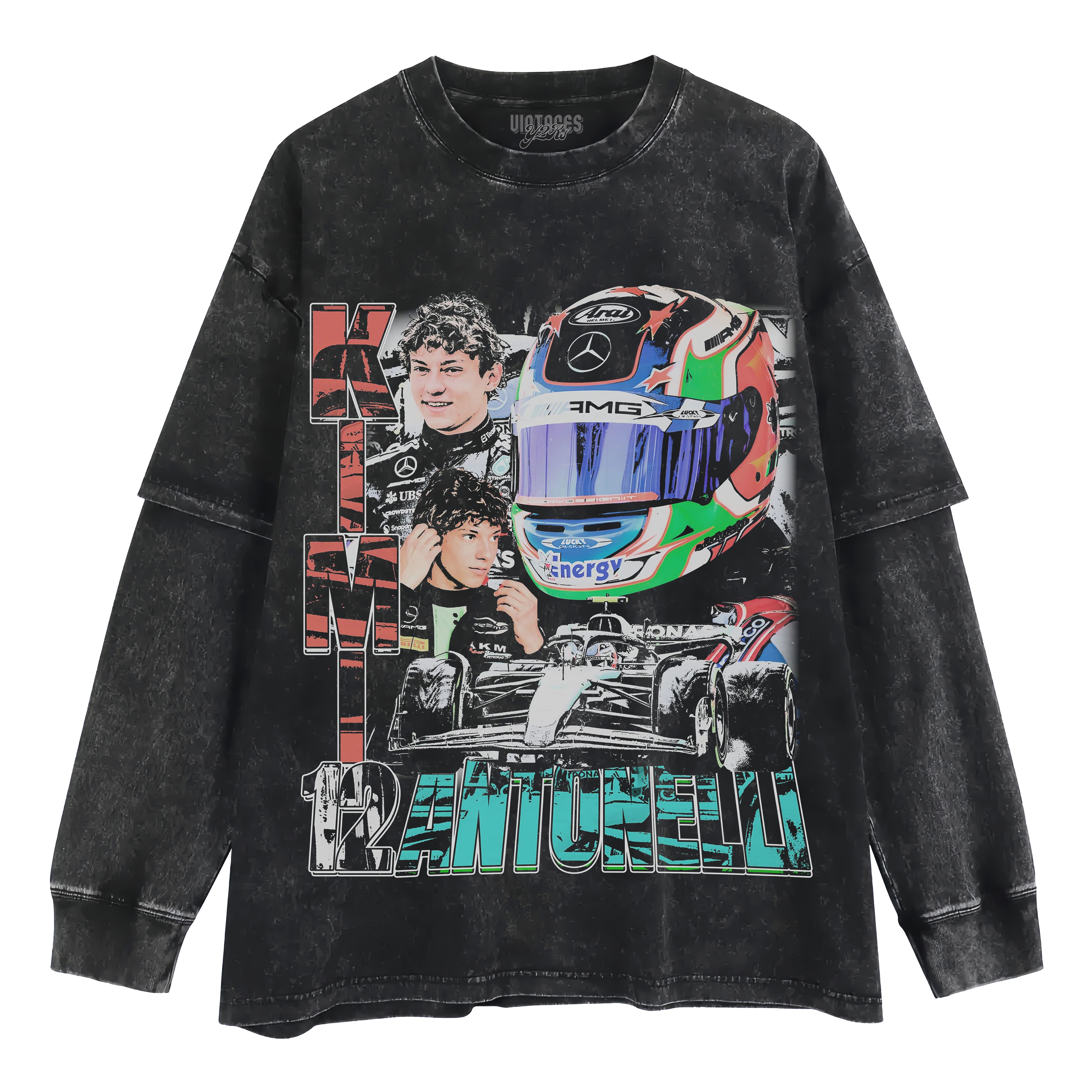 KIMI ANTONELLI VINTAGE V3 TANK TOP & TEE & LONG SLEEVE & LAYERED LS & HOODIE