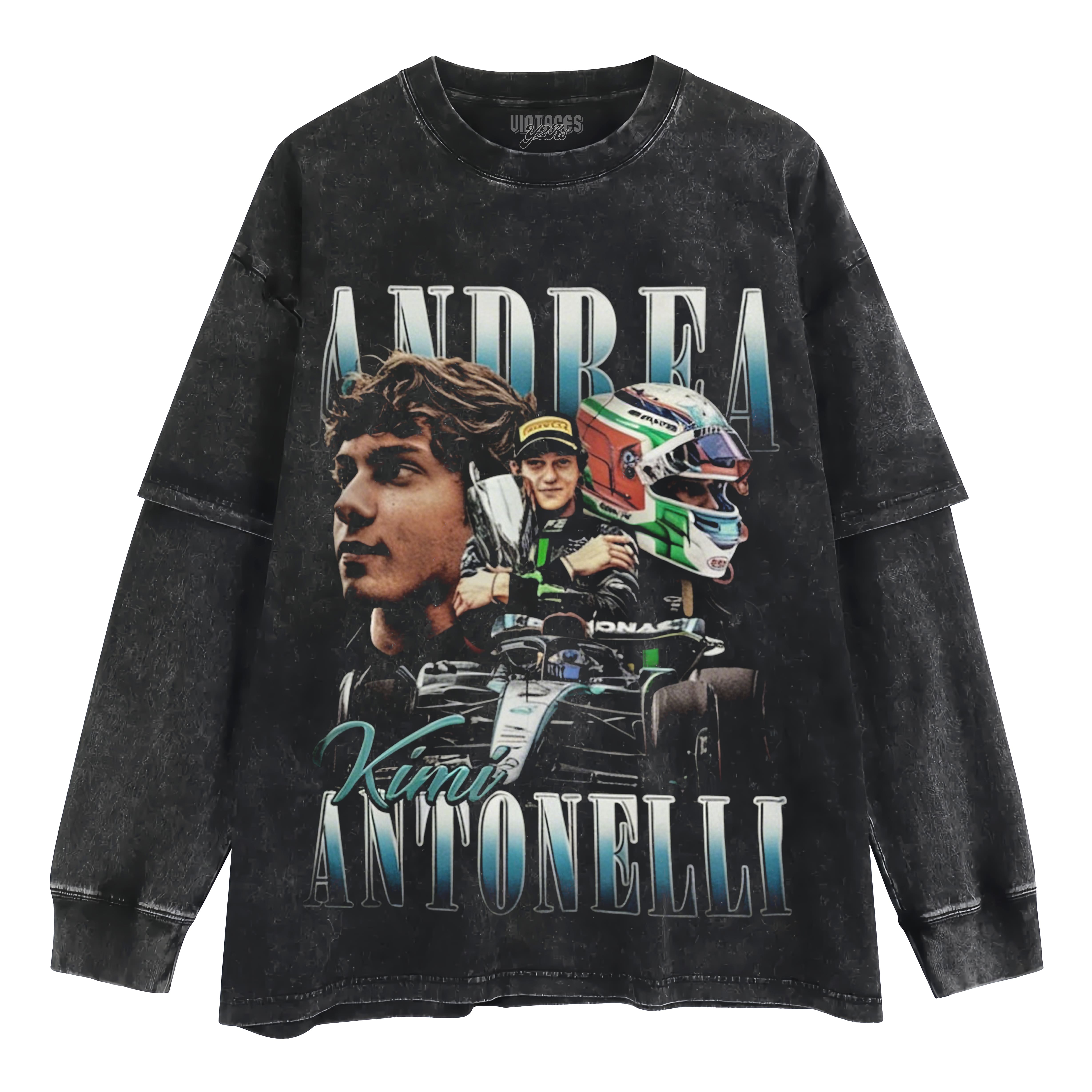 KIMI ANTONELLI VINTAGE V5 TANK TOP & TEE & LONG SLEEVE & LAYERED LS & HOODIE