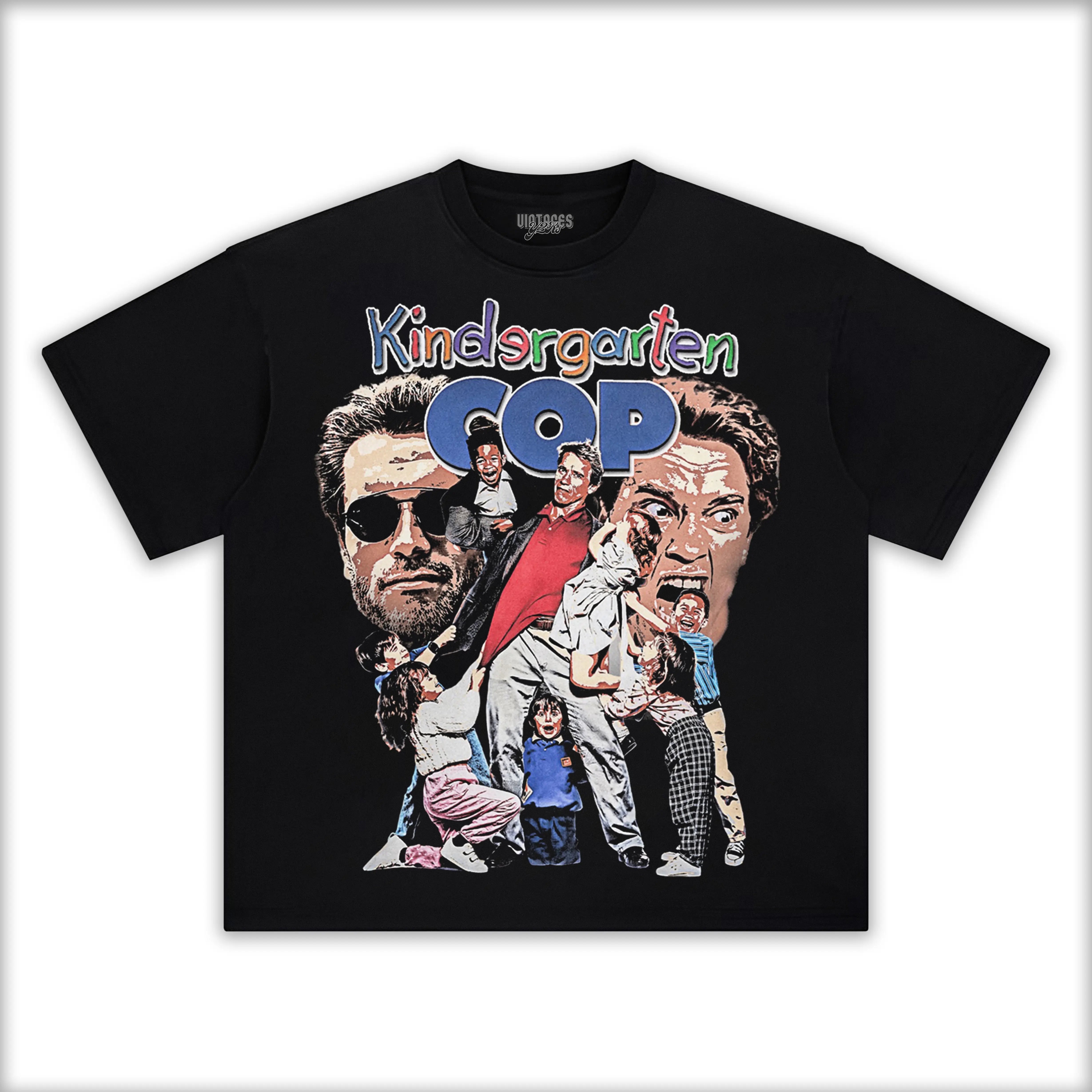 KINDERGARTEN COP VINTAGE TEE - Y2K VINTAGES