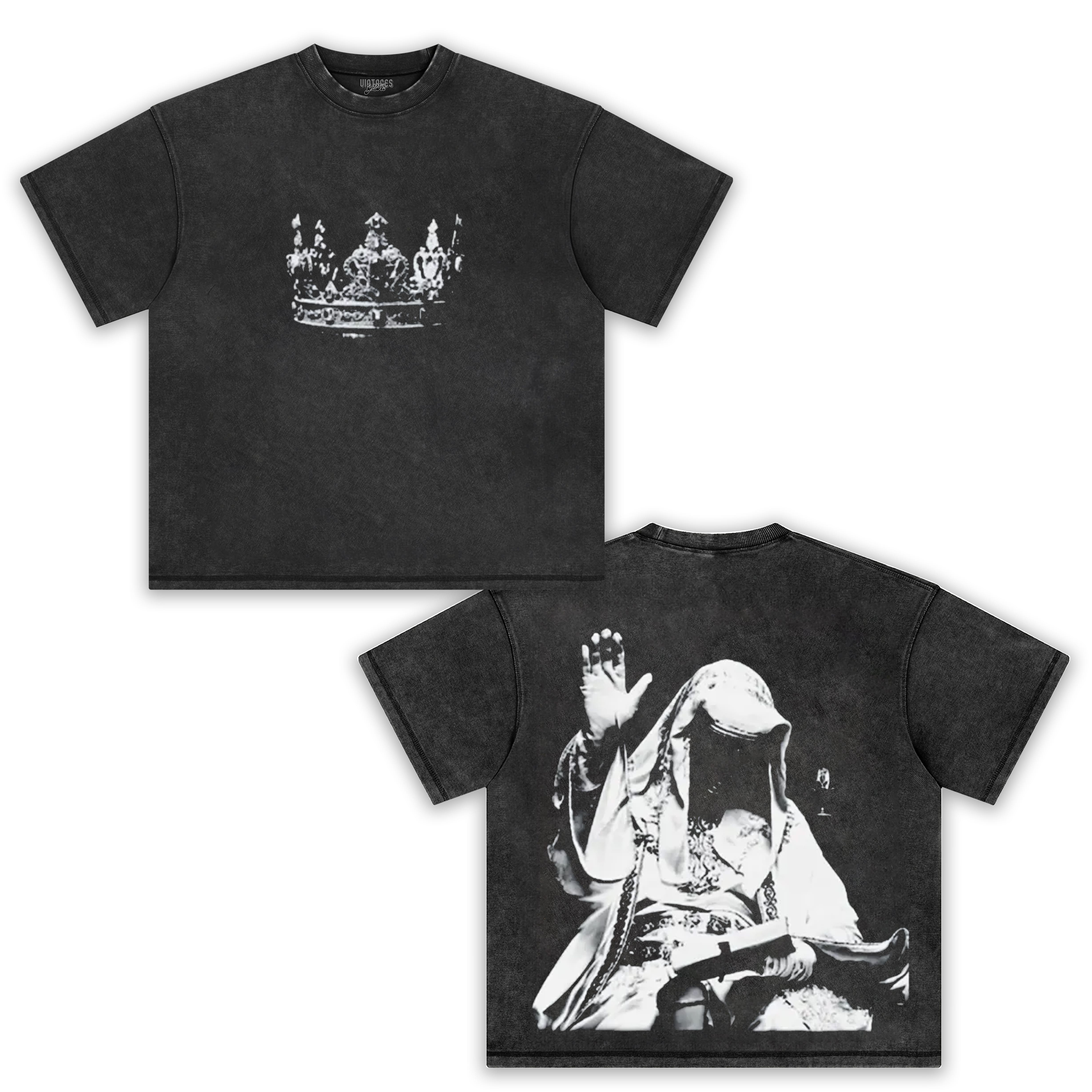 KING BALDWIN IV V3 VINTAGE TEE
