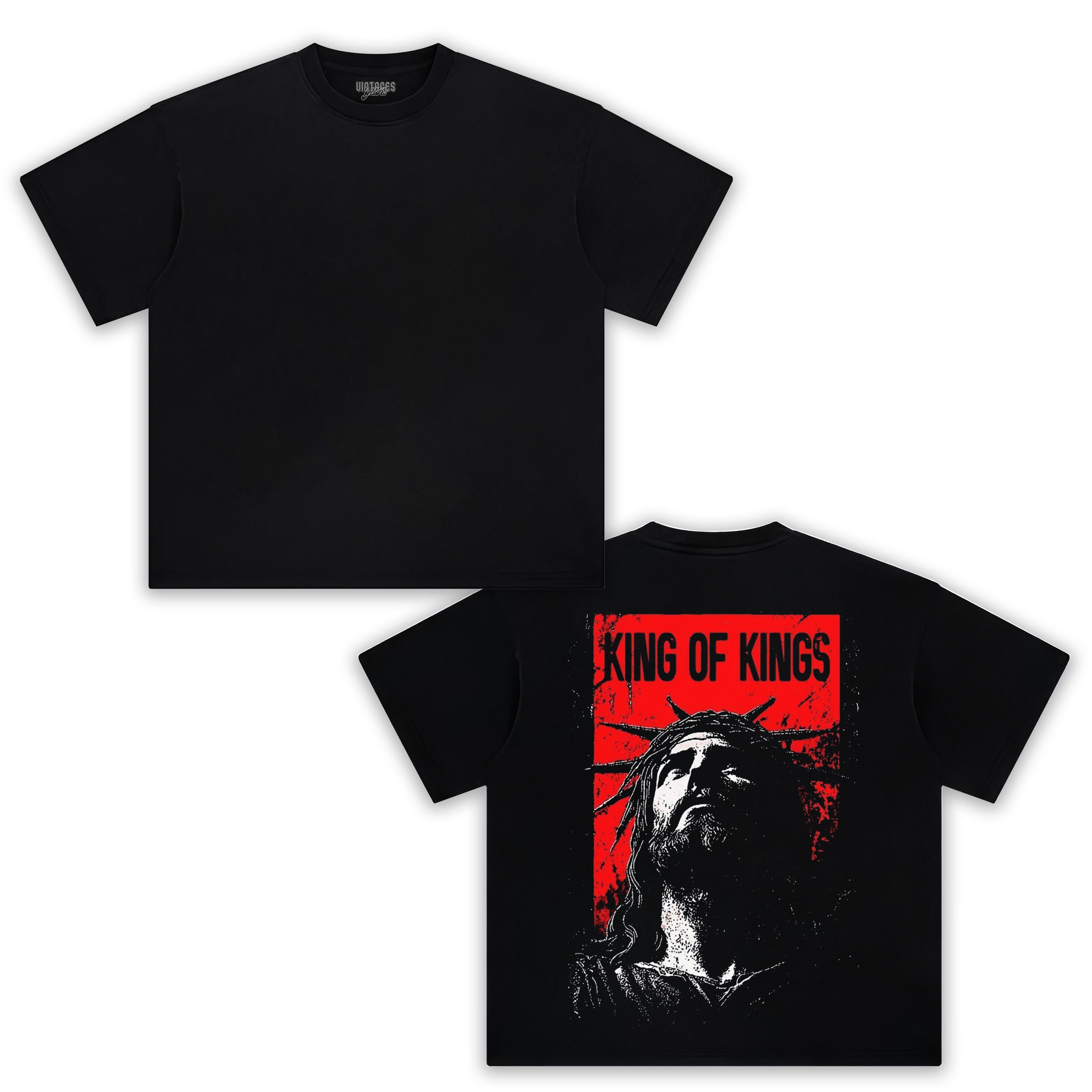 KING OF KINGS TANK TOP & TEE & LONG SLEEVE & LAYERED LS & HOODIE