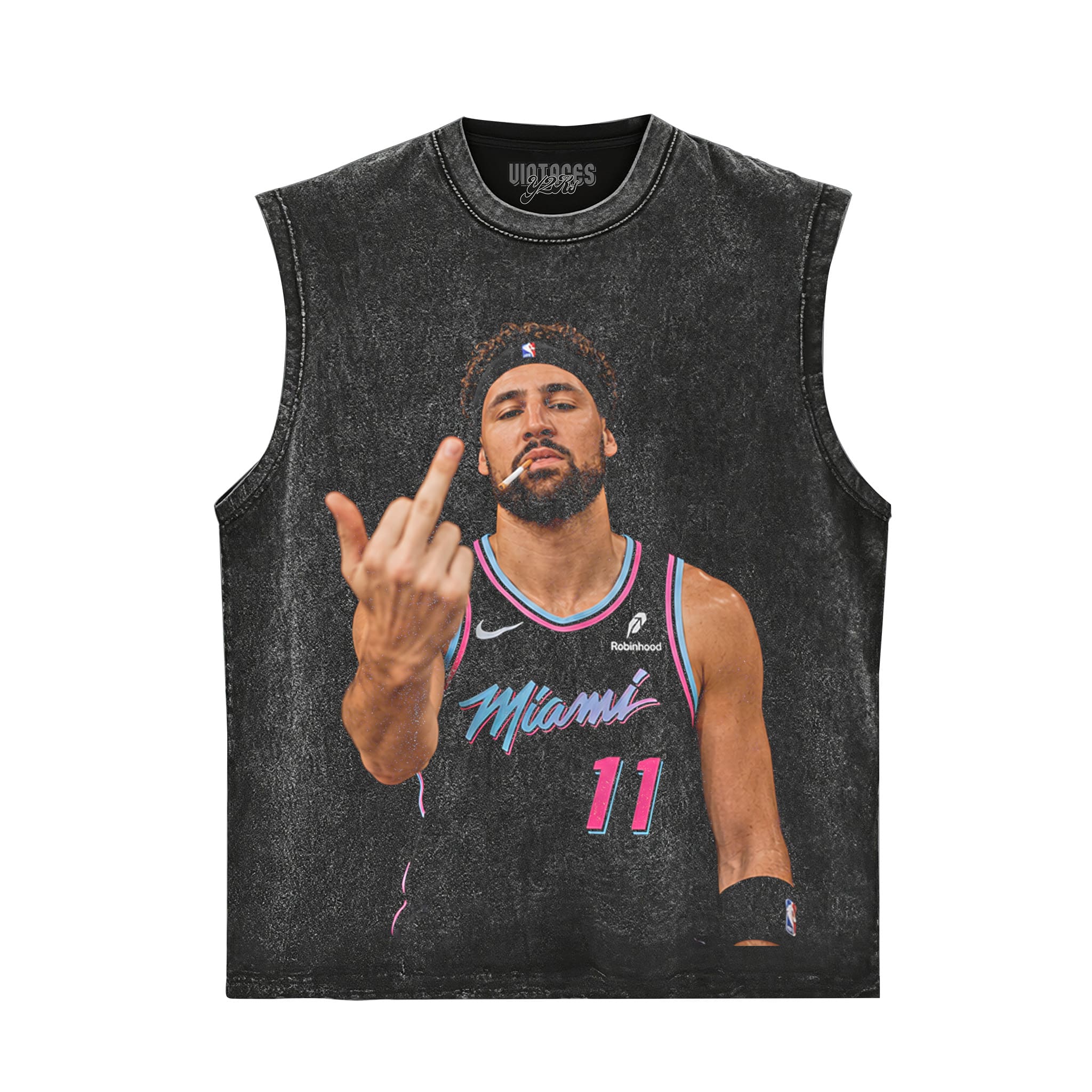 KLAY THOMPSON - MIDDLE FINGER V2 TANK TOP & TEE & LONG SLEEVE & LAYERED LS & HOODIE