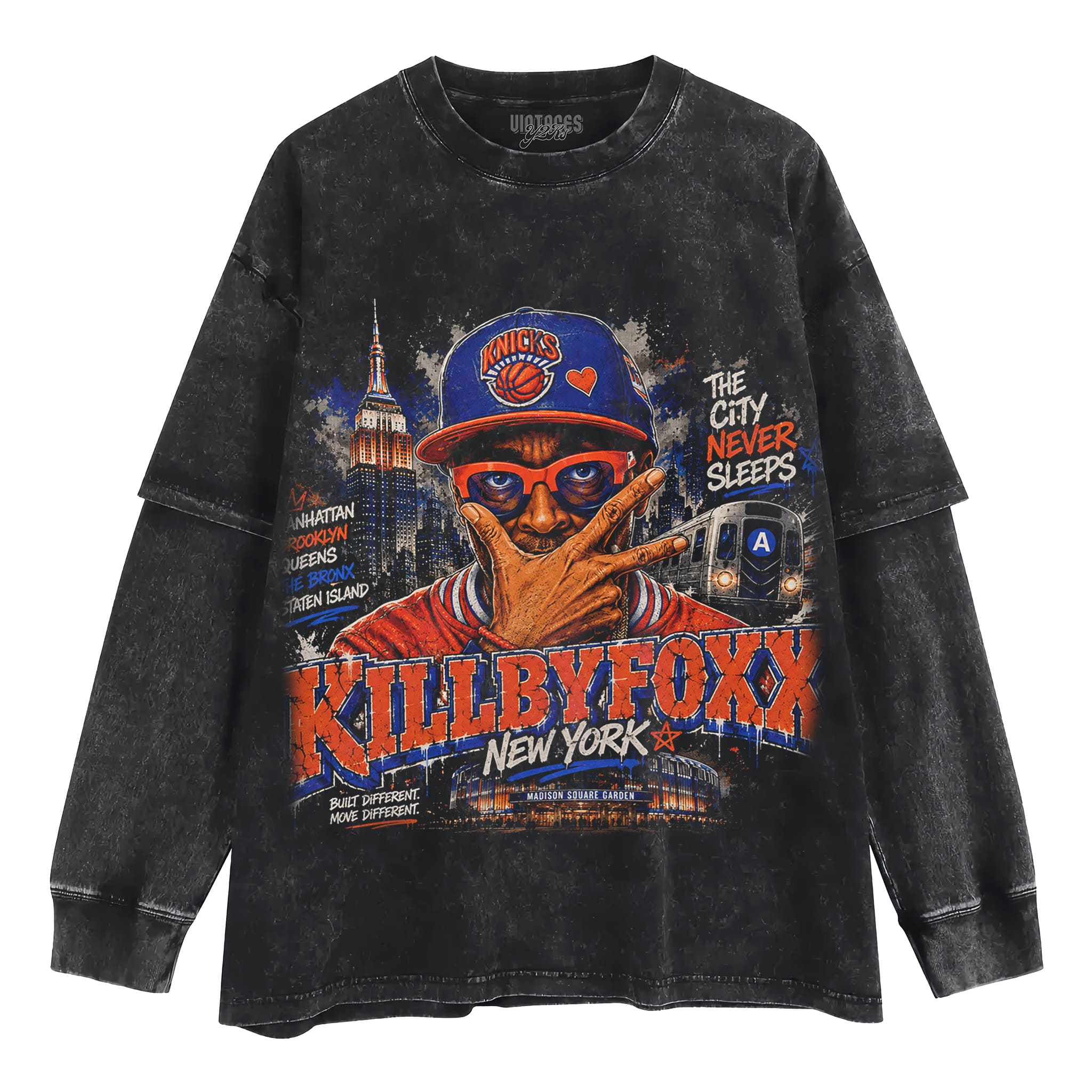 KNICKS - WORLD CHAMPS V2 TANK TOP & TEE & LONG SLEEVE & LAYERED LS & HOODIE