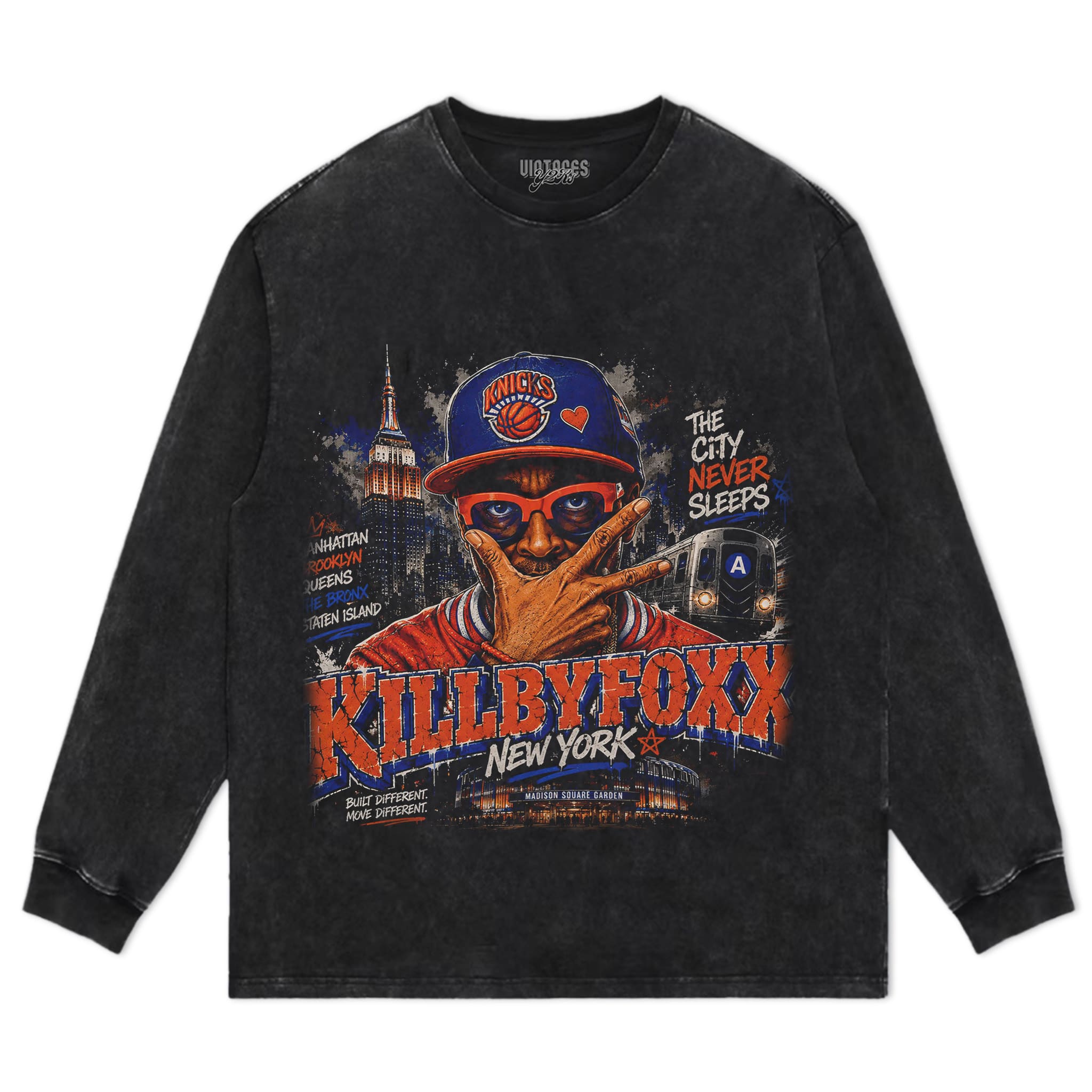KNICKS - WORLD CHAMPS V2 TANK TOP & TEE & LONG SLEEVE & LAYERED LS & HOODIE
