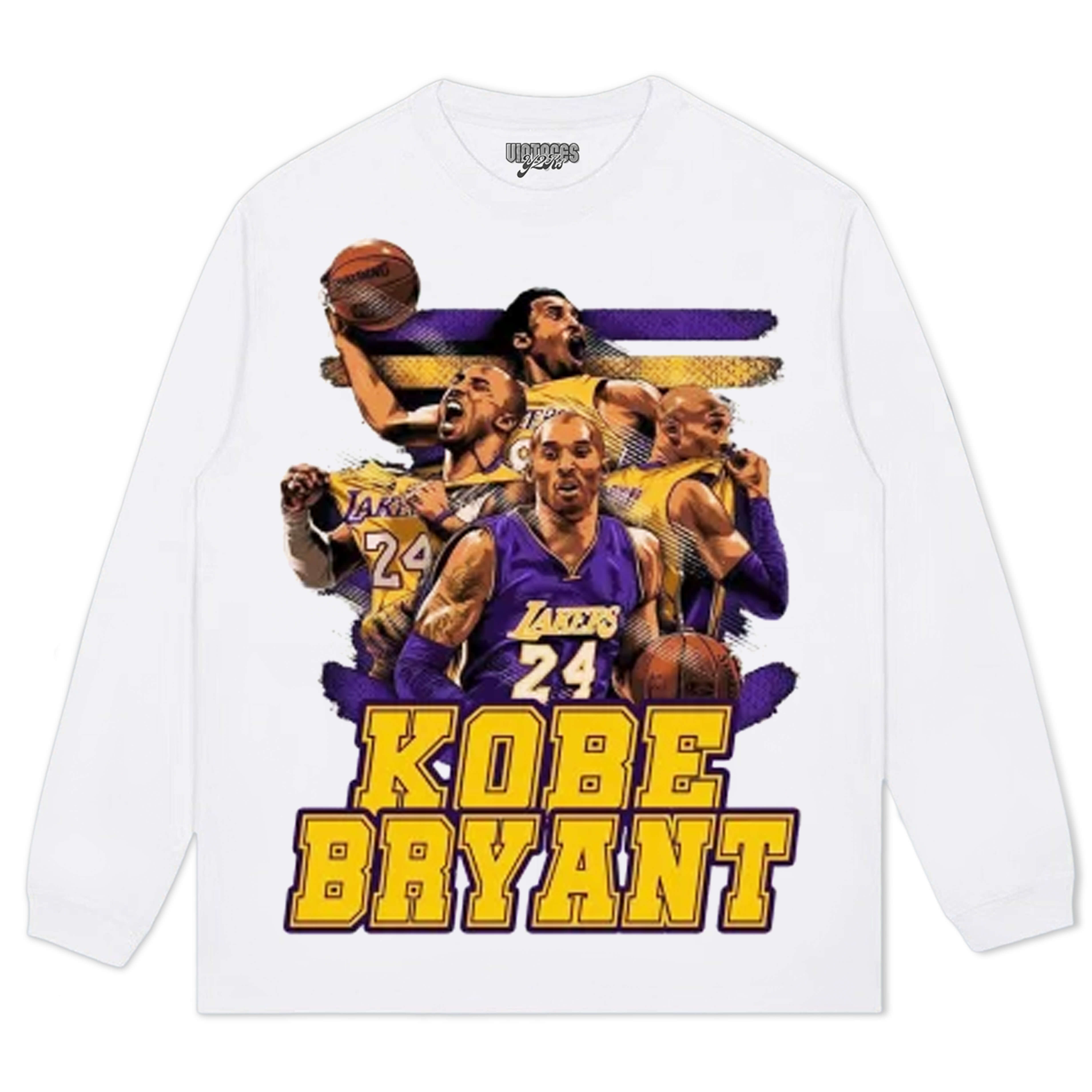 KOBE BRYANT BLACK MAMBA VINTAGE TEE V3 & LS & HOODIE