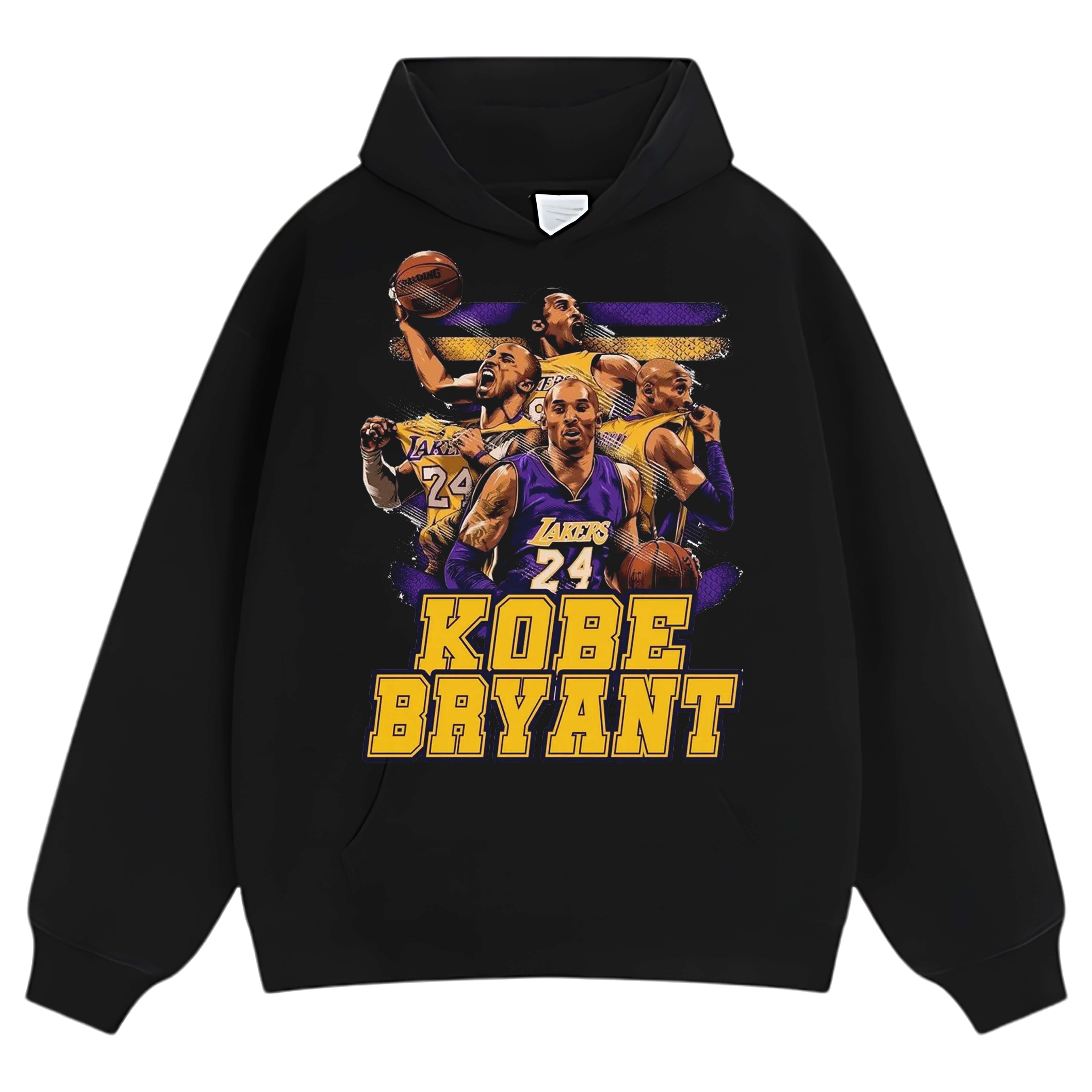 KOBE BRYANT BLACK MAMBA VINTAGE TEE V3 & LS & HOODIE