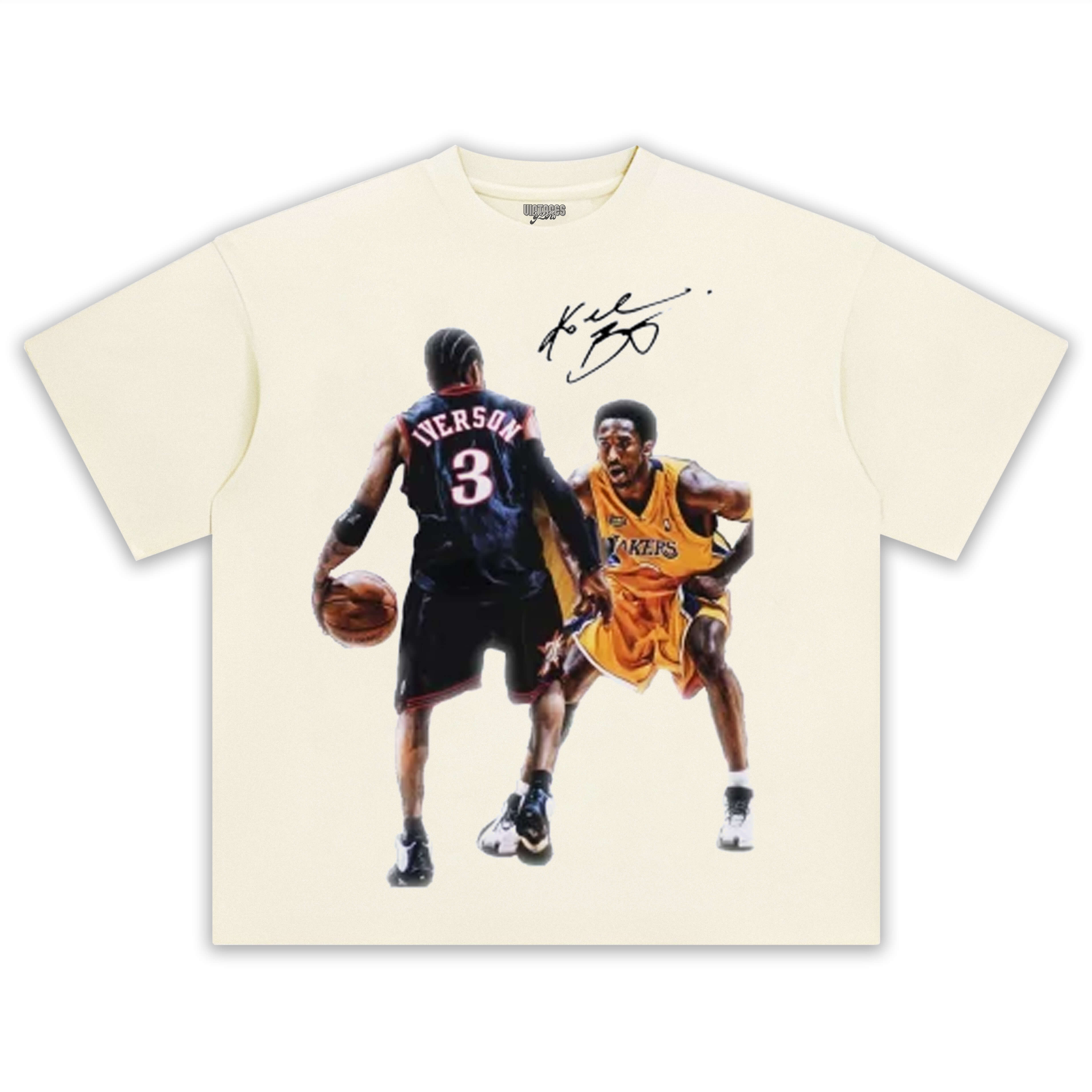 KOBE BRYANT BLACK MAMBA VINTAGE TEE V4 & LS & HOODIE