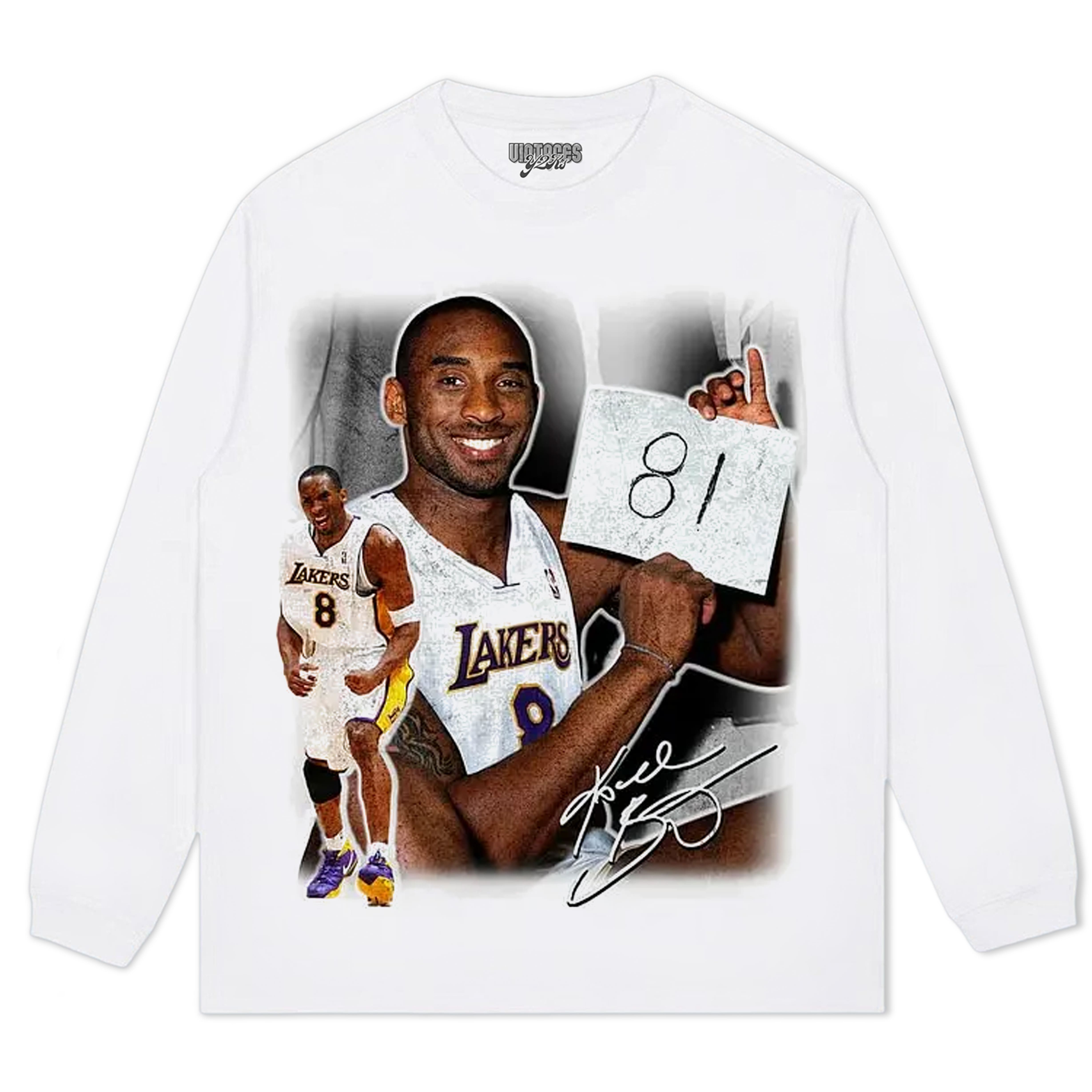 KOBE BRYANT 81 V2 TEE & LS & HOODIE