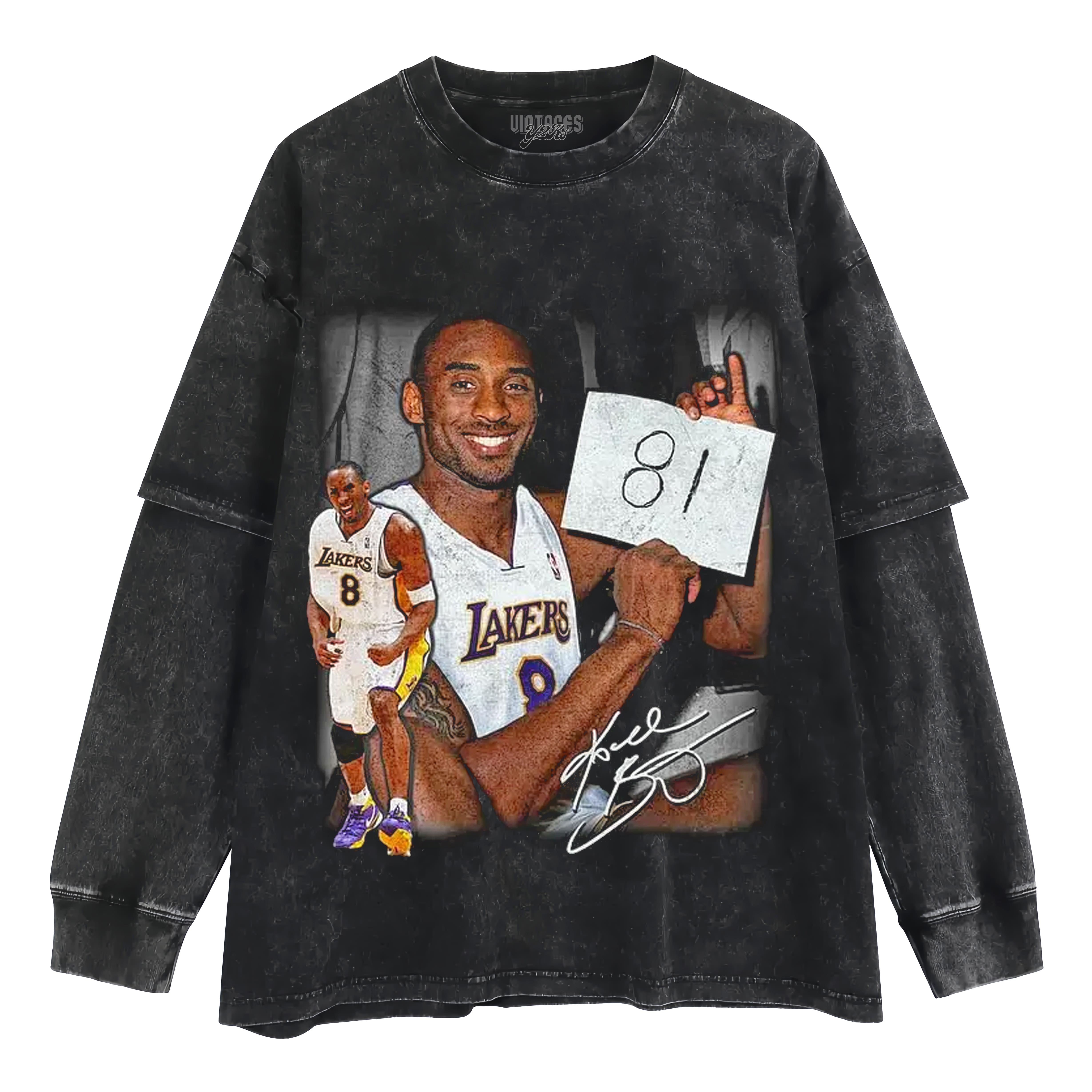 KOBE BRYANT 81 V2 LAYERED LONG SLEEVE