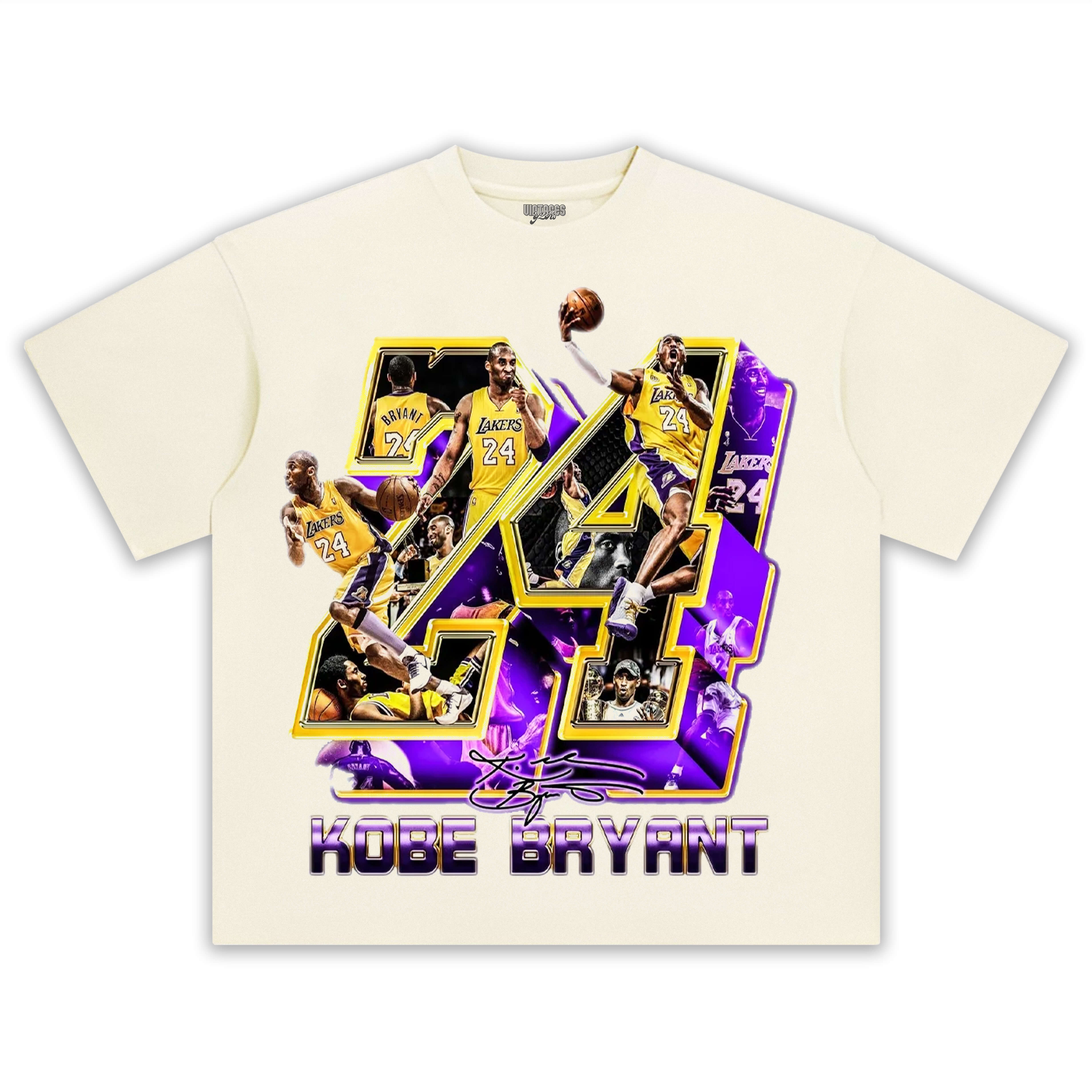 KOBE BRYANT BLACK MAMBA VINTAGE TEE & LS & HOODIE