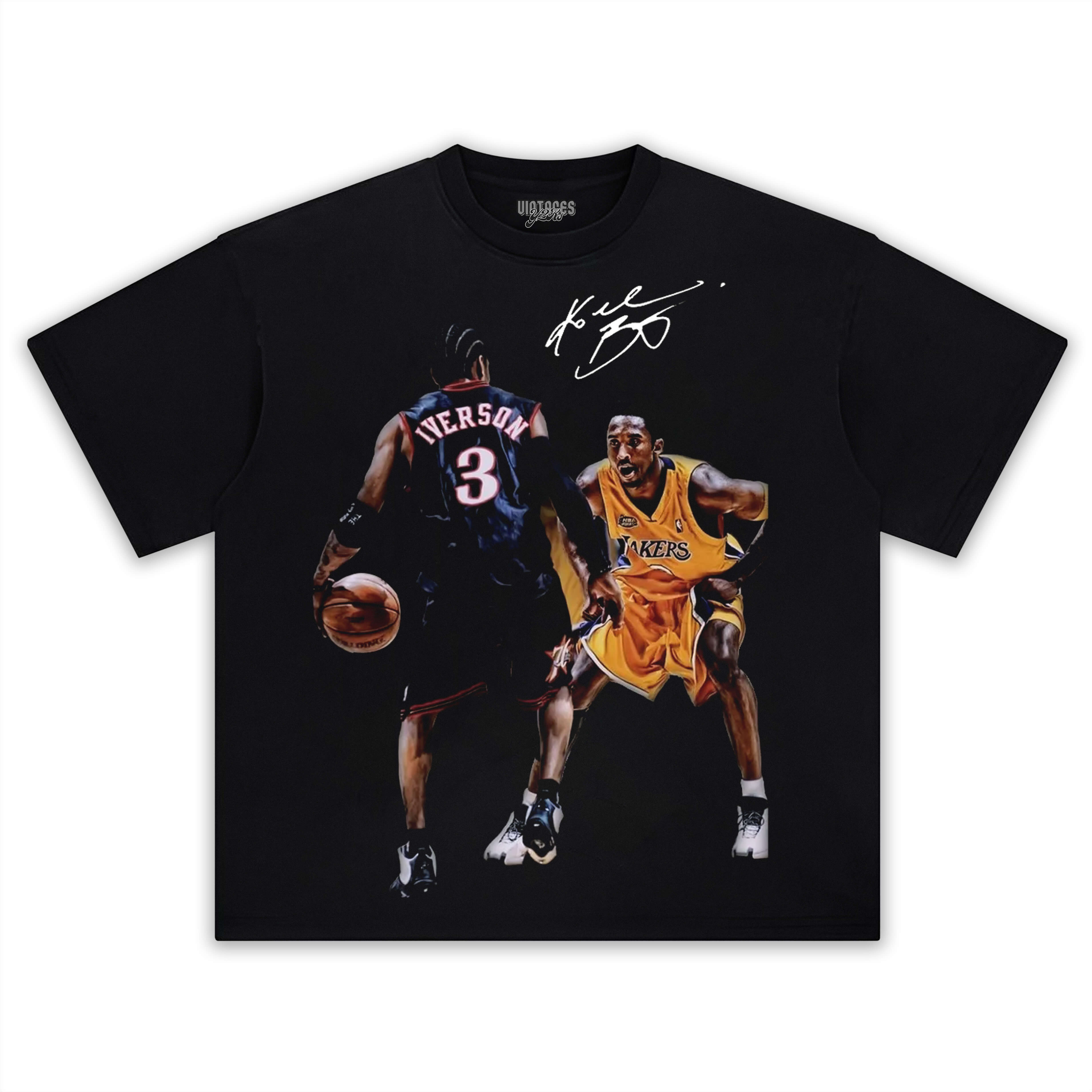 KOBE BRYANT BLACK MAMBA VINTAGE TEE V4 & LS & HOODIE
