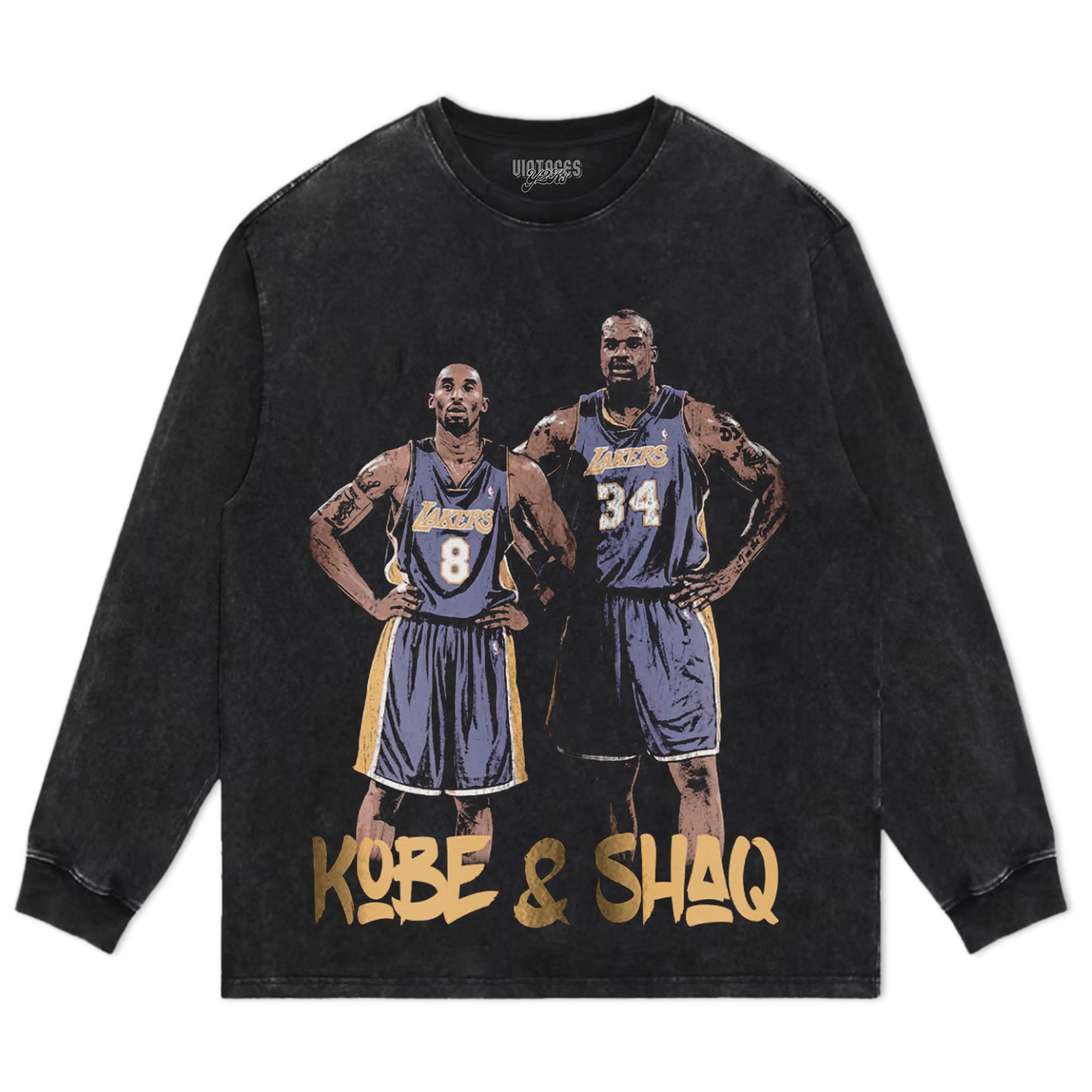 KOBE & SHAQ TANK TOP & TEE & LONG SLEEVE & LAYERED LS & HOODIE