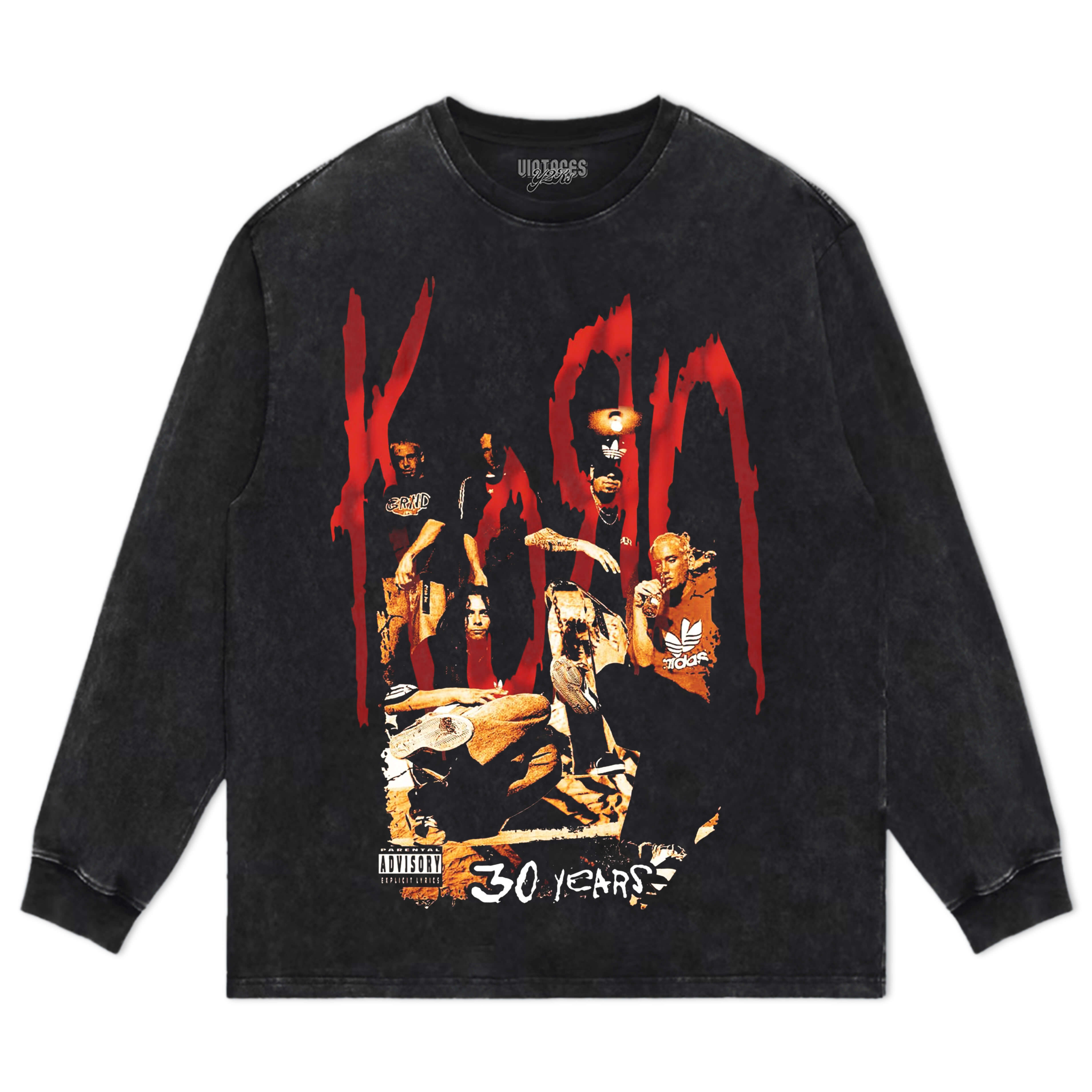 KORN 30 YEARS TEE & LS & HOODIE