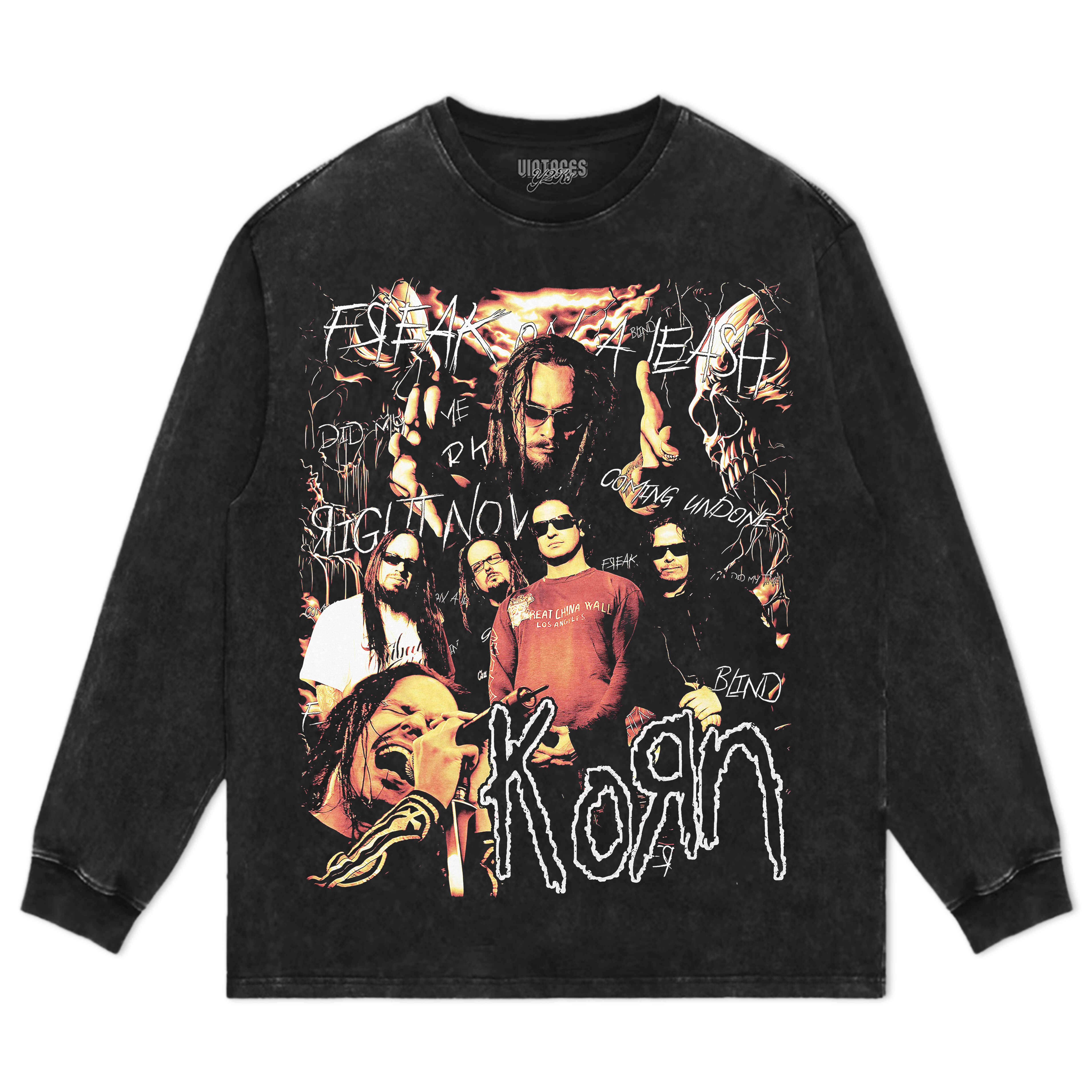 KORN VINTAGE TEE & LS & HOODIE