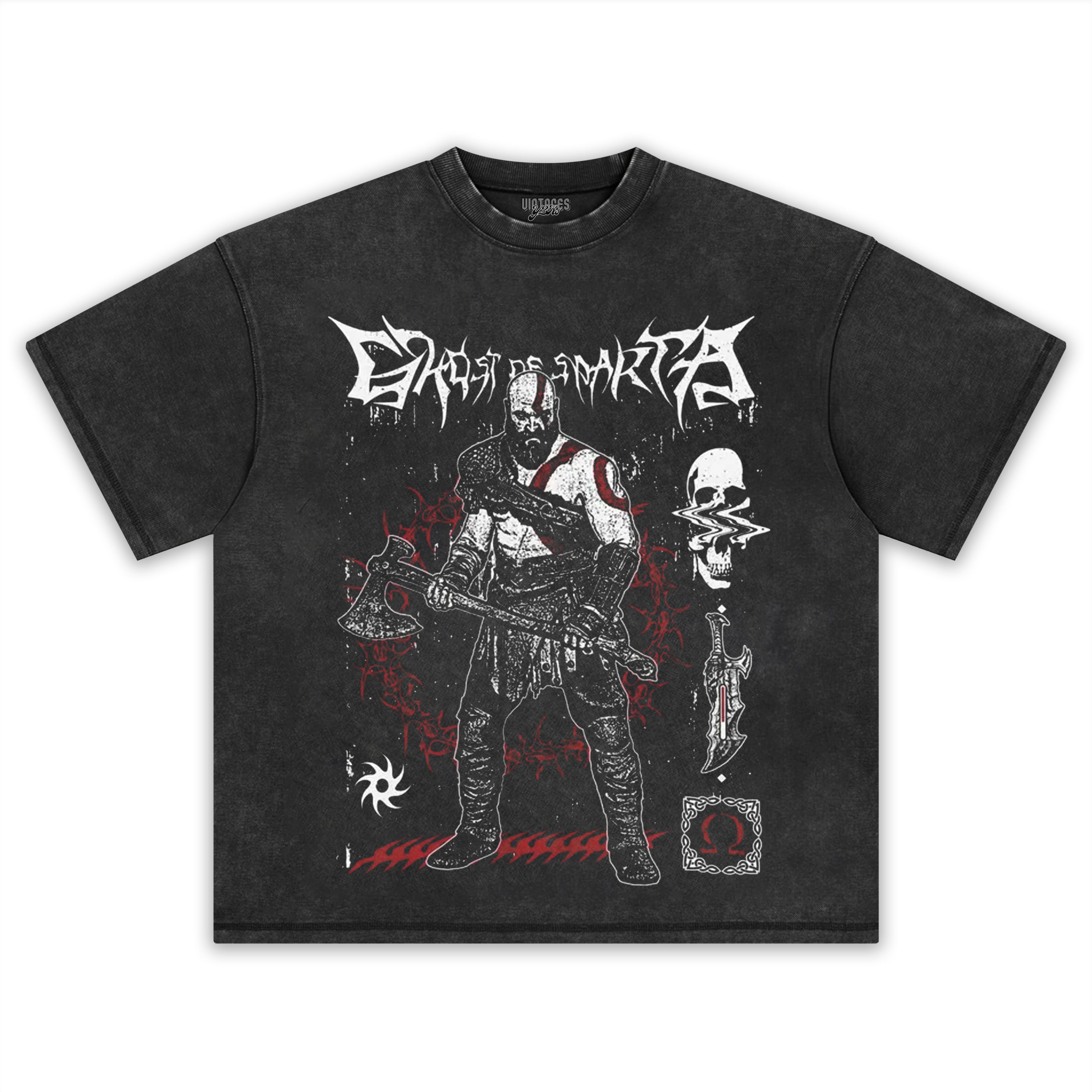 KRATOS GOD OF WAR TANK TOP & TEE & LONG SLEEVE & LAYERED LS & HOODIE