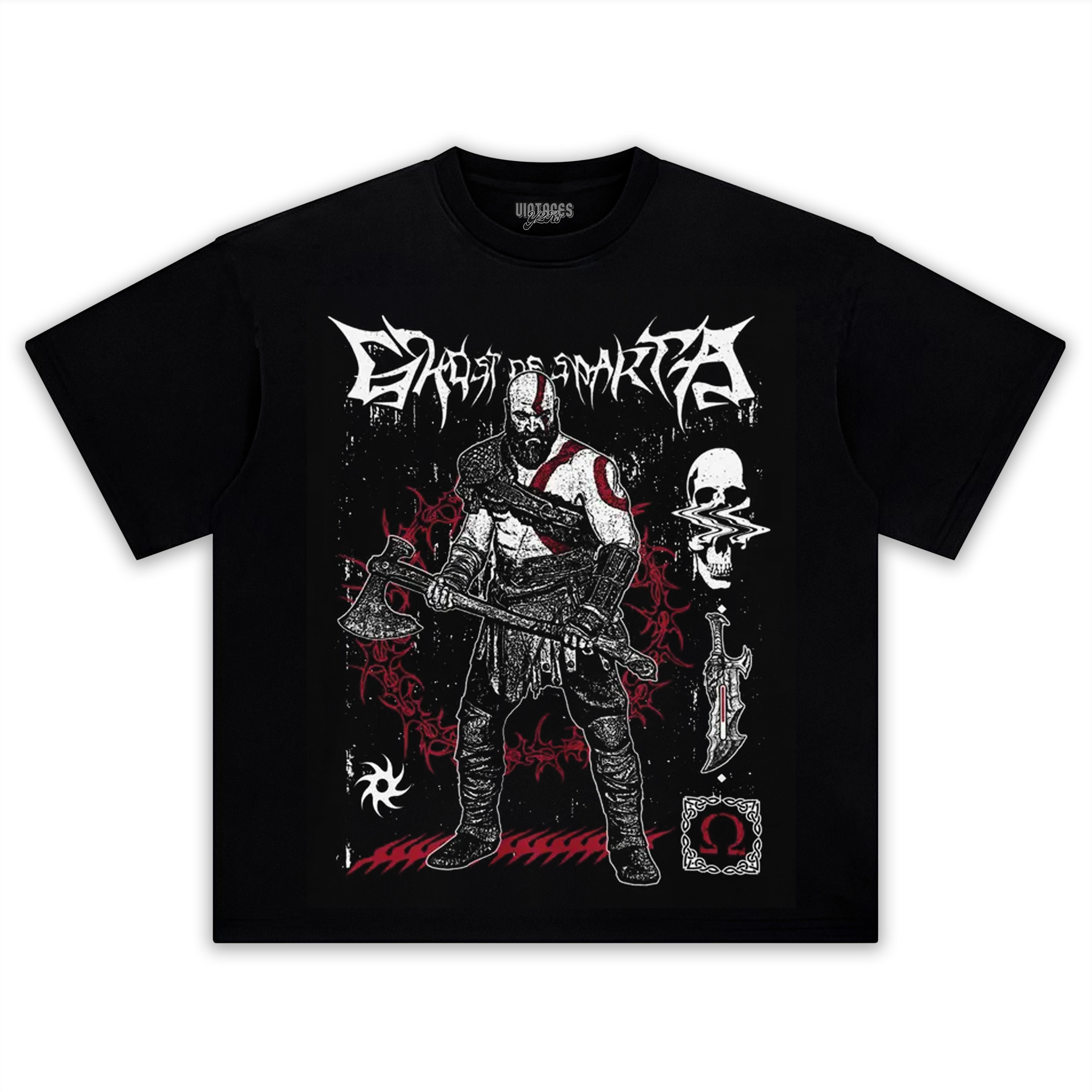 KRATOS GOD OF WAR TANK TOP & TEE & LONG SLEEVE & LAYERED LS & HOODIE