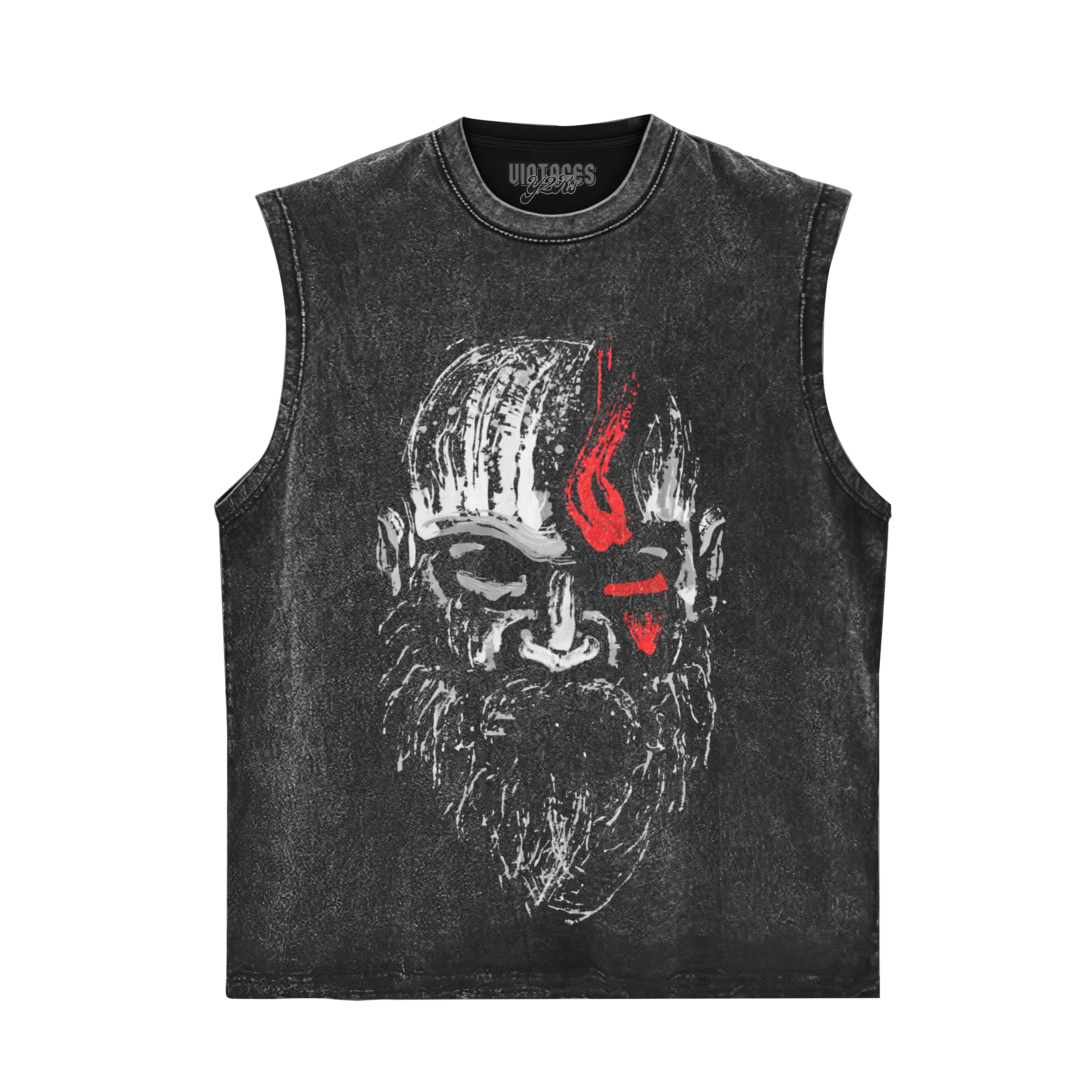 KRATOS GOD OF WAR V3 TANK TOP & TEE & LONG SLEEVE & LAYERED LS & HOODIE