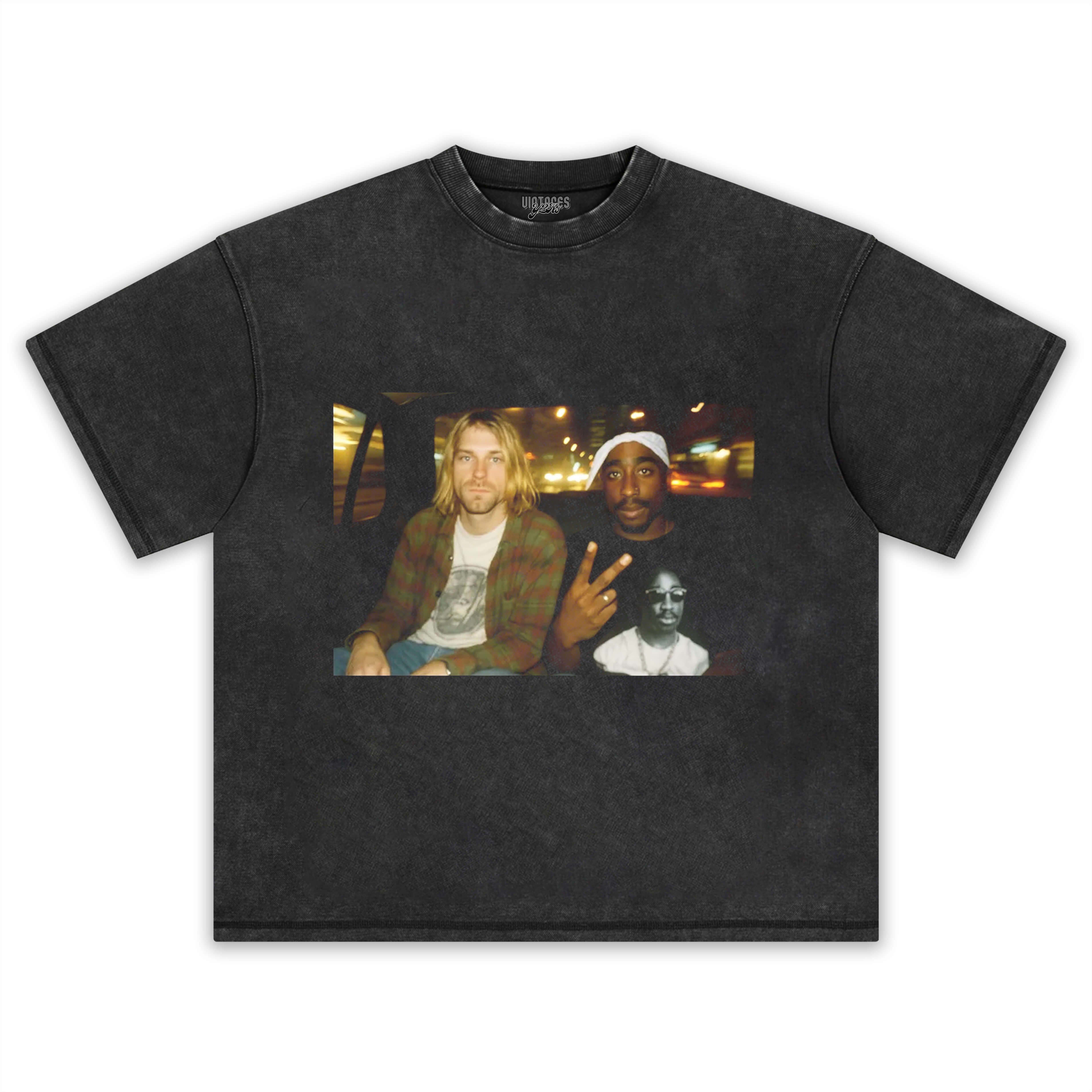 KURT COBAIN & 2PAC TEE