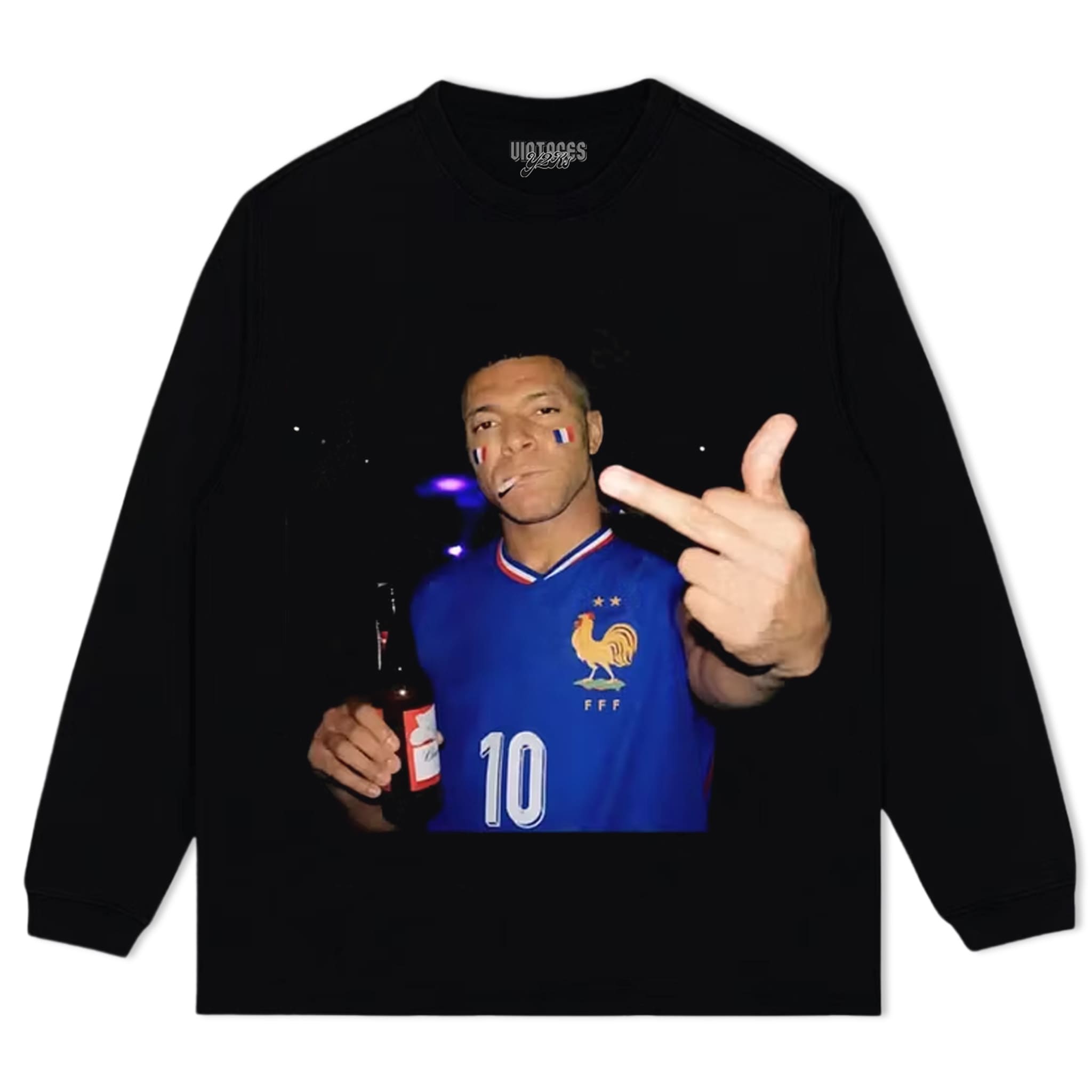 KYLIAN MBAPPÉ - FRANCE V7 TANK TOP & TEE & LONG SLEEVE & LAYERED LS & HOODIE