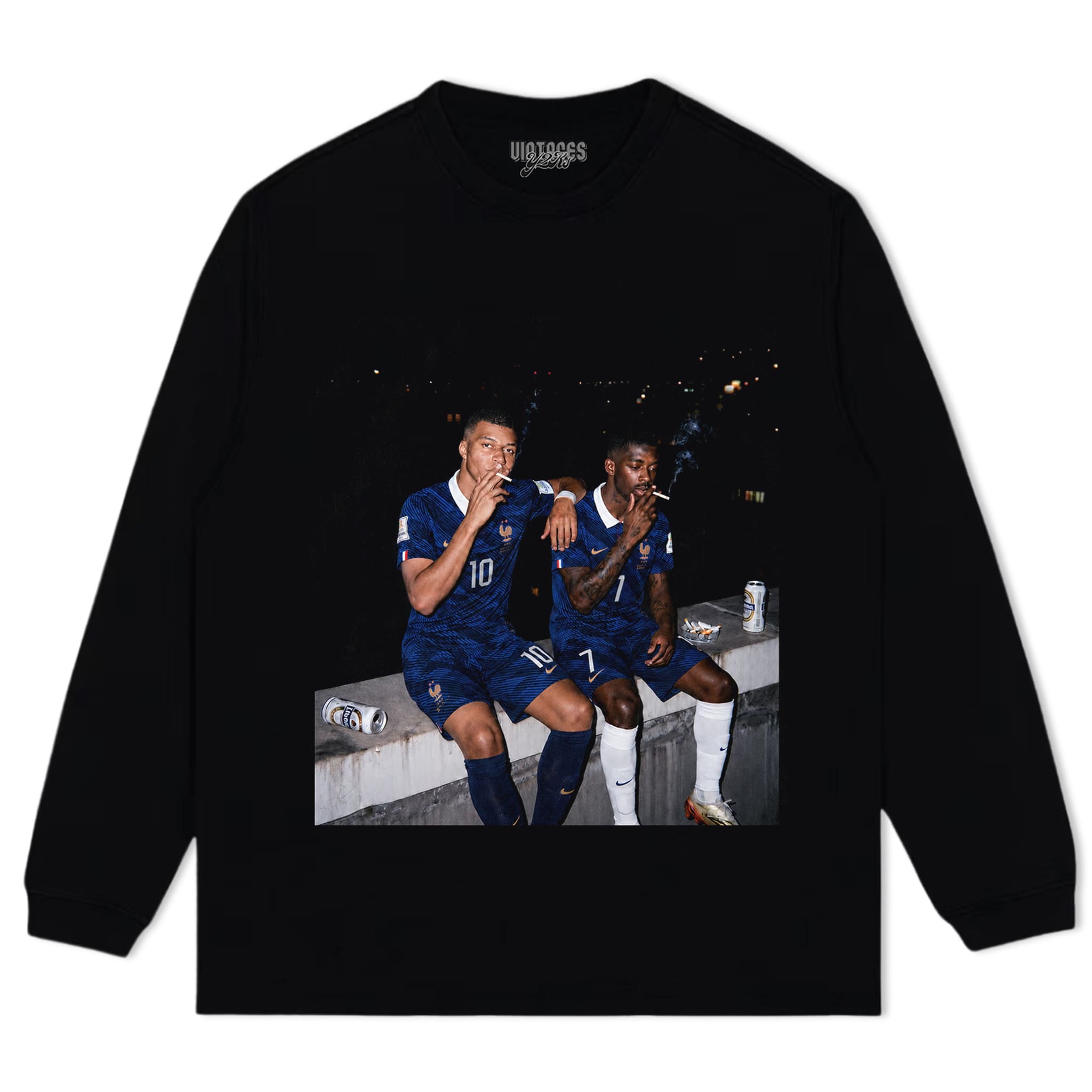 KYLIAN MBAPPE & OUSMANE DEMBELE 2026 VINTAGE TANK TOP & TEE & LONG SLEEVE & LAYERED LS & HOODIE