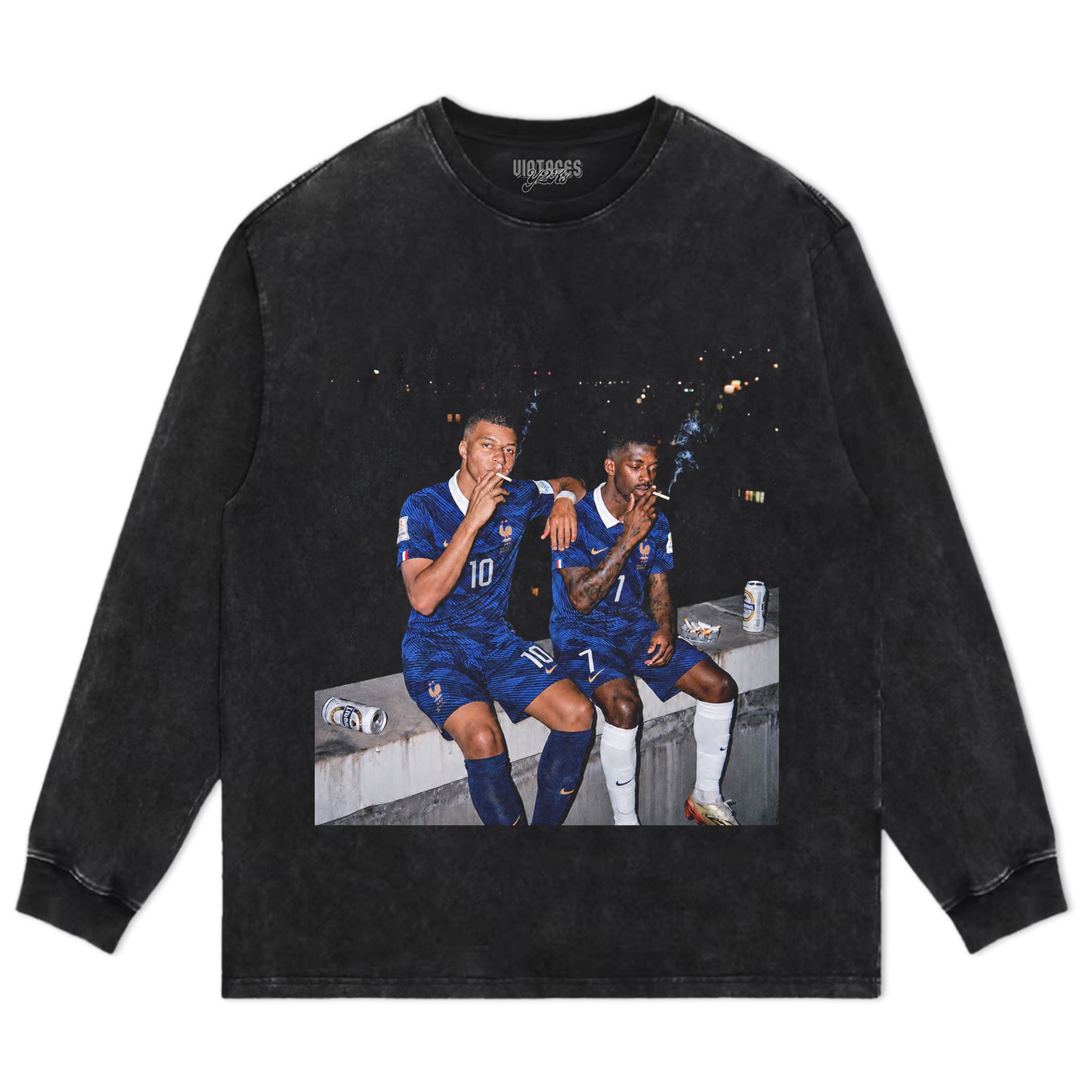 KYLIAN MBAPPE & OUSMANE DEMBELE 2026 VINTAGE TANK TOP & TEE & LONG SLEEVE & LAYERED LS & HOODIE