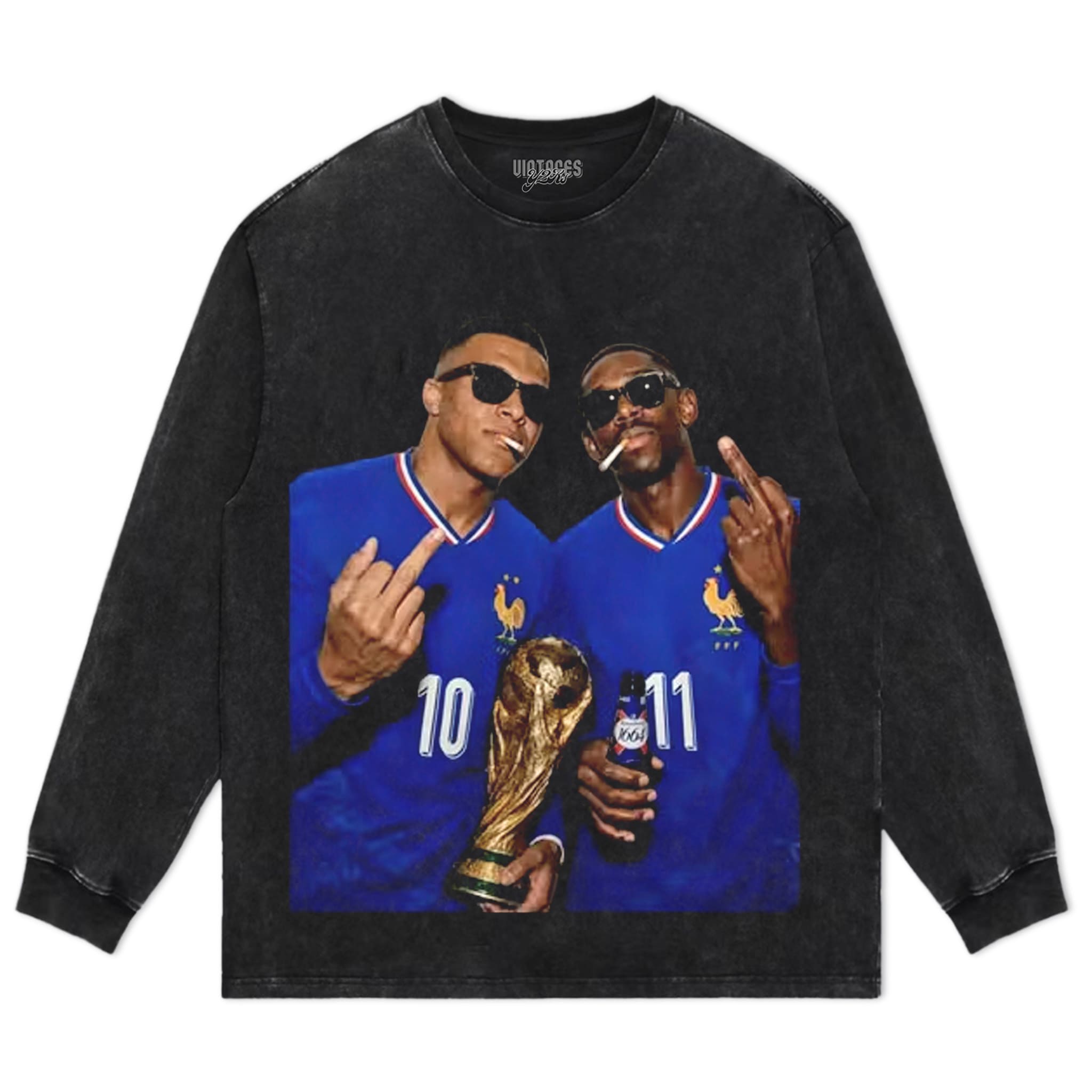KYLIAN MBAPPÉ & OUSMANE DEMBÉLÉ FRANCE 2026 V2 TANK TOP & TEE & LONG SLEEVE & LAYERED LS & HOODIE