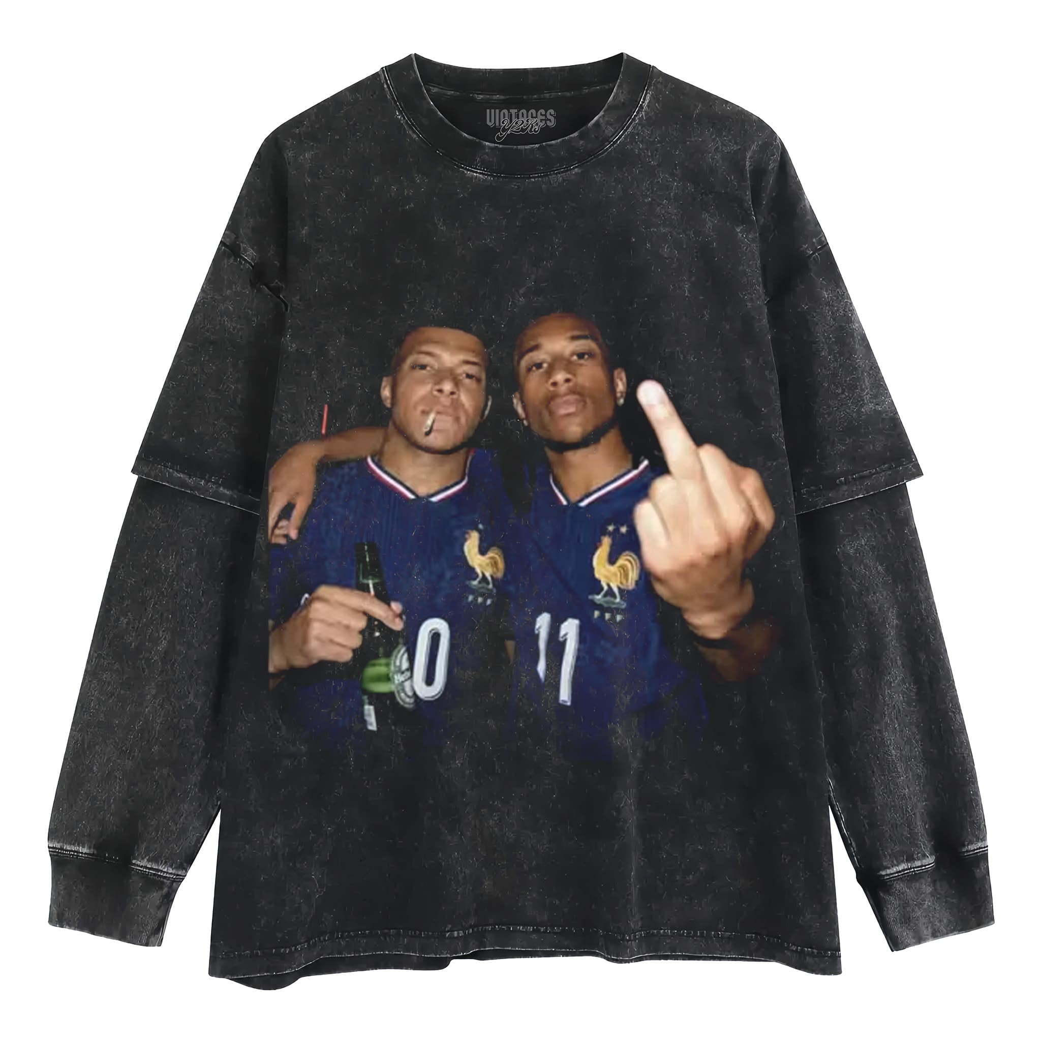 KYLIAN MBAPPÉ & OUSMANE DEMBÉLÉ FRANCE 2026 V3 TANK TOP & TEE & LONG SLEEVE & LAYERED LS & HOODIE