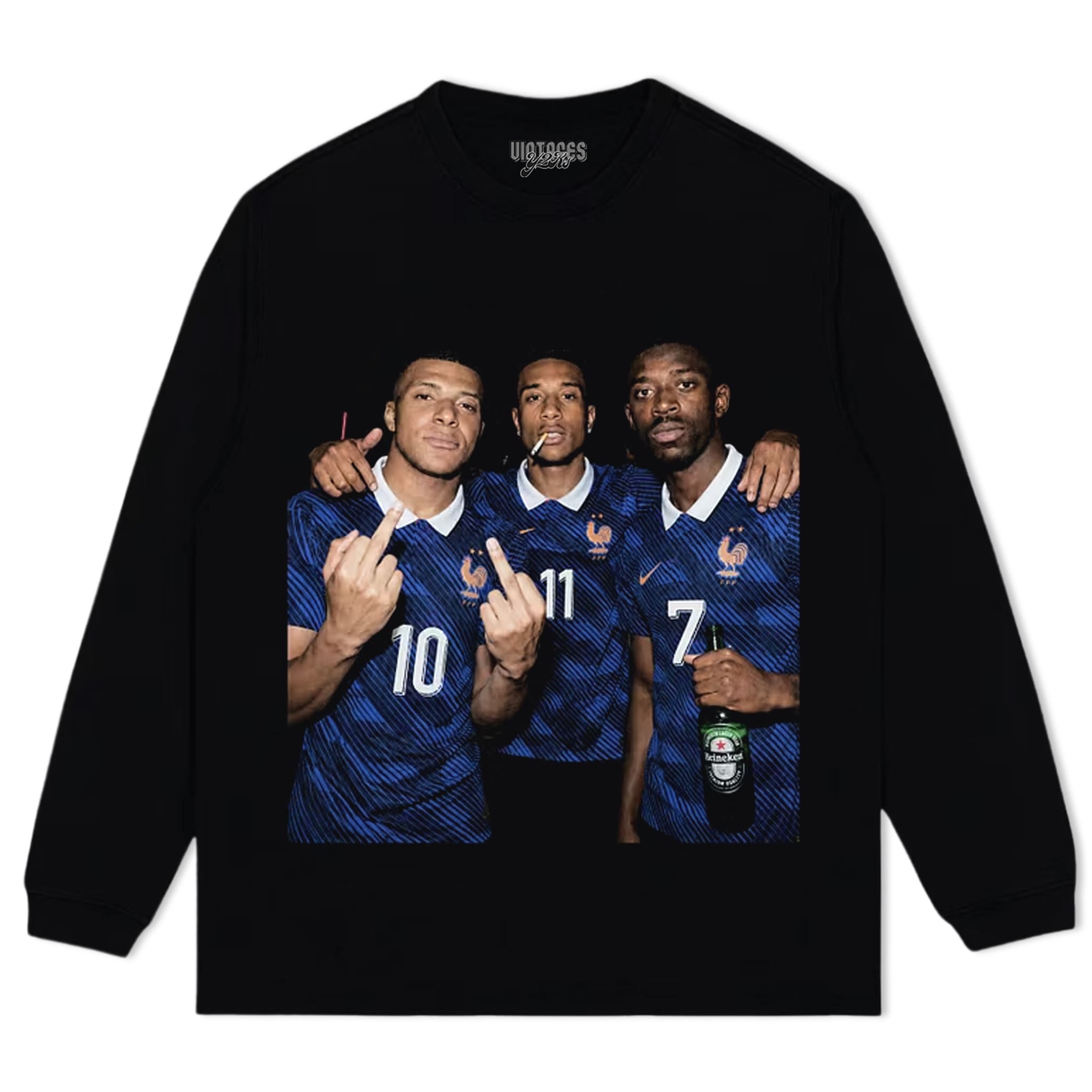 KYLIAN MBAPPE & OUSMANE DEMBELE & MICHAEL OLISE 2026 VINTAGE TANK TOP & TEE & LONG SLEEVE & LAYERED LS & HOODIE