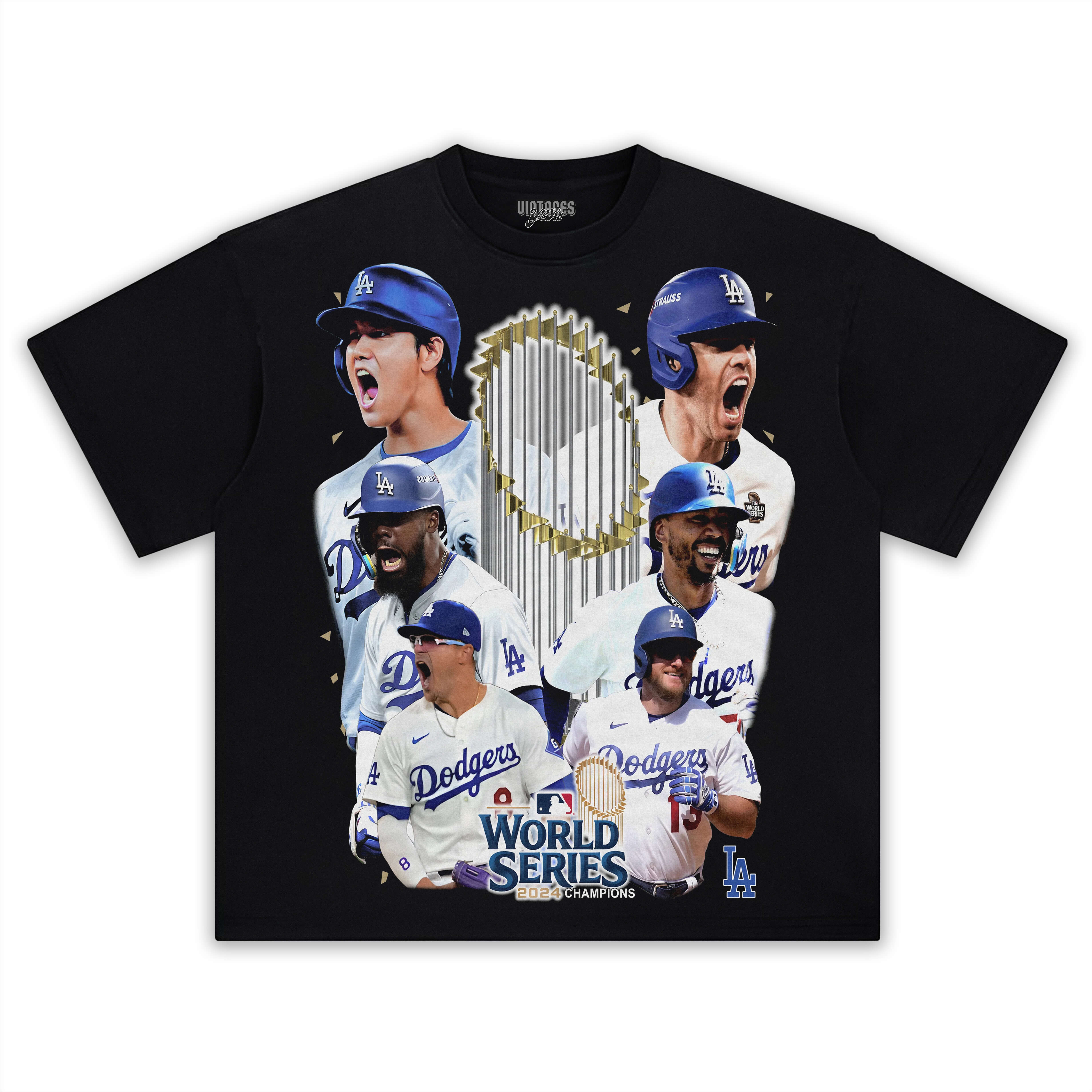 LA DODGERS WORLD SERIESCHAMPIONS 2024 GRAPHIC TEE & LS & HOODIE