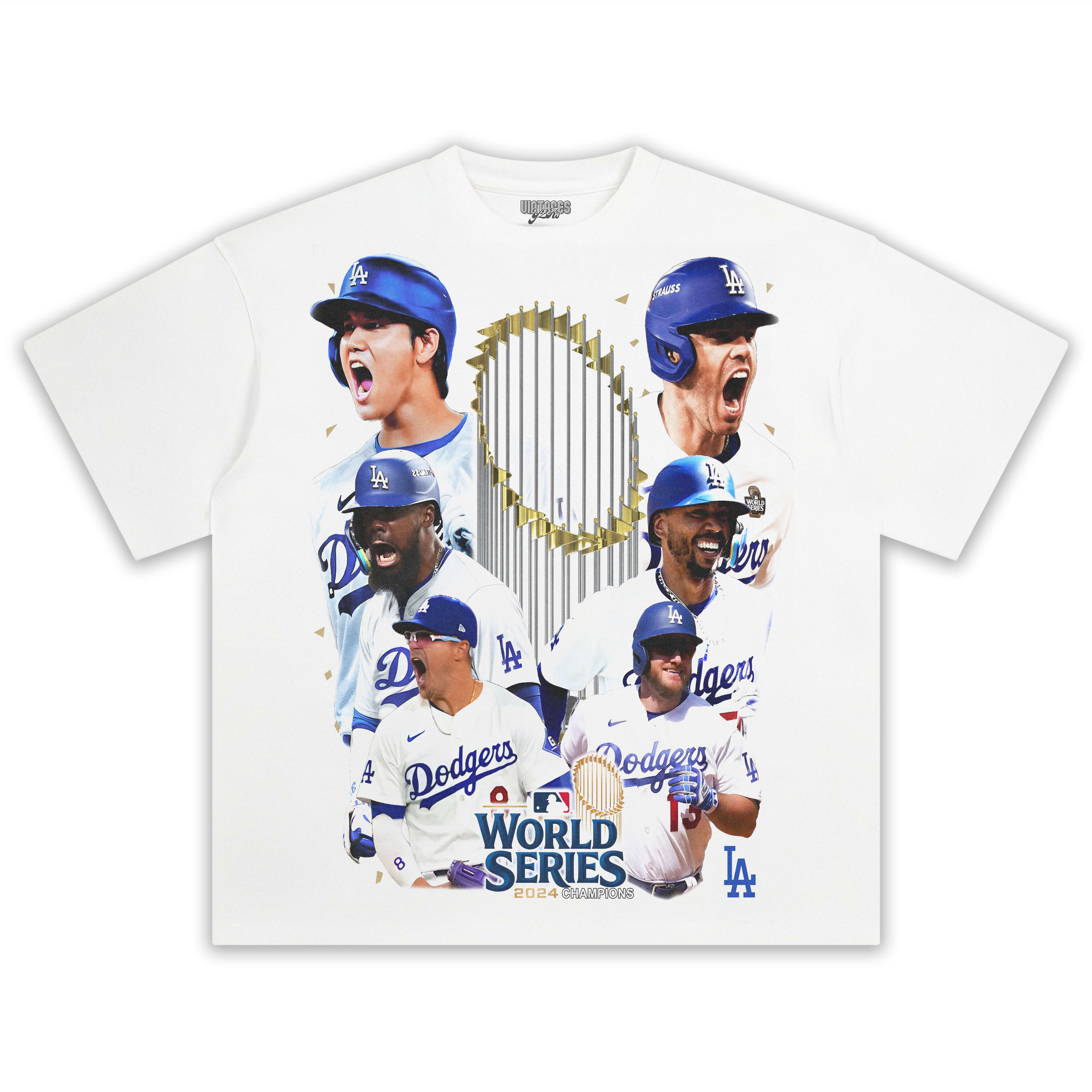 LA DODGERS WORLD SERIESCHAMPIONS 2024 GRAPHIC TEE & LS & HOODIE