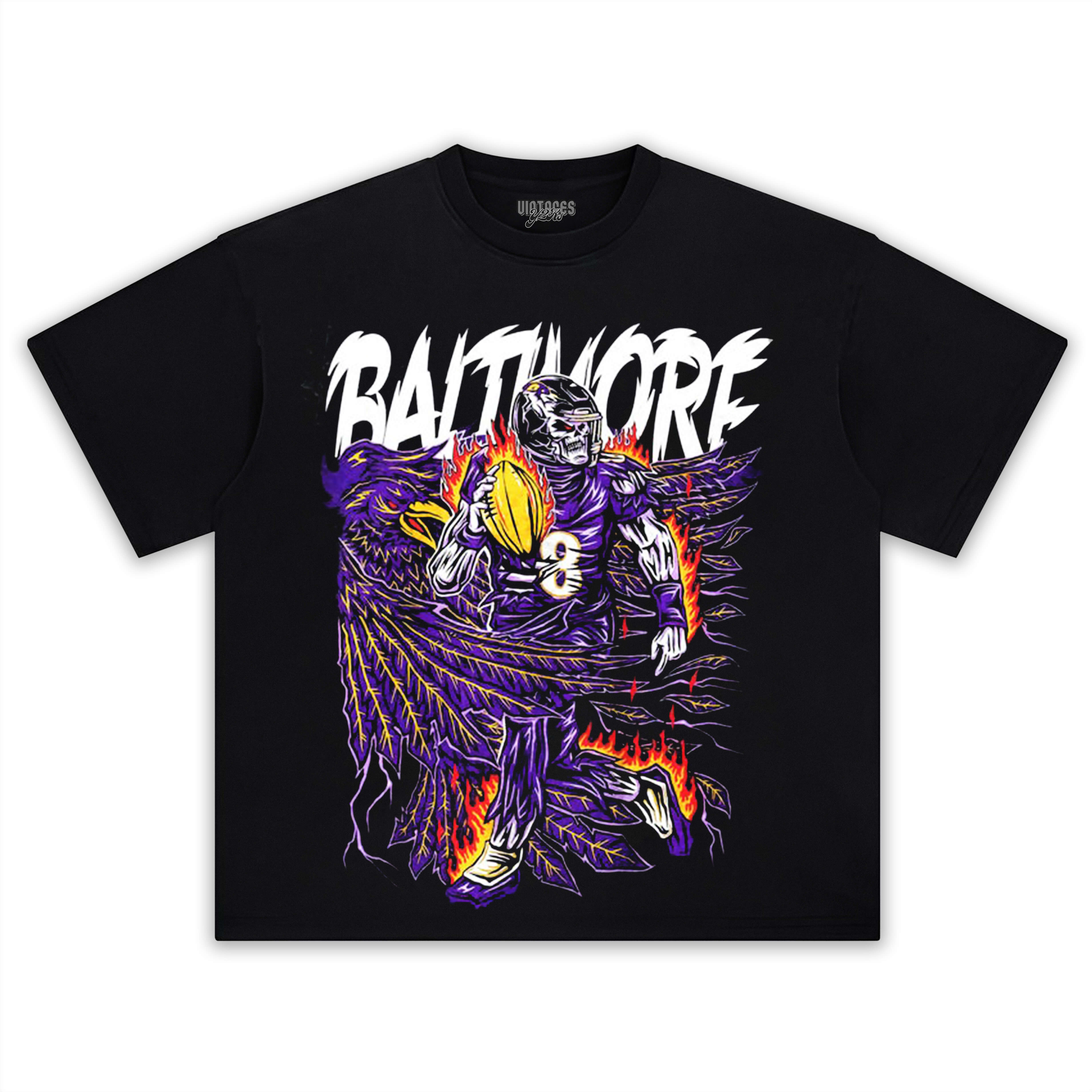 LAMAR JACKSON VINTAGE TEE & LS & HOODIE