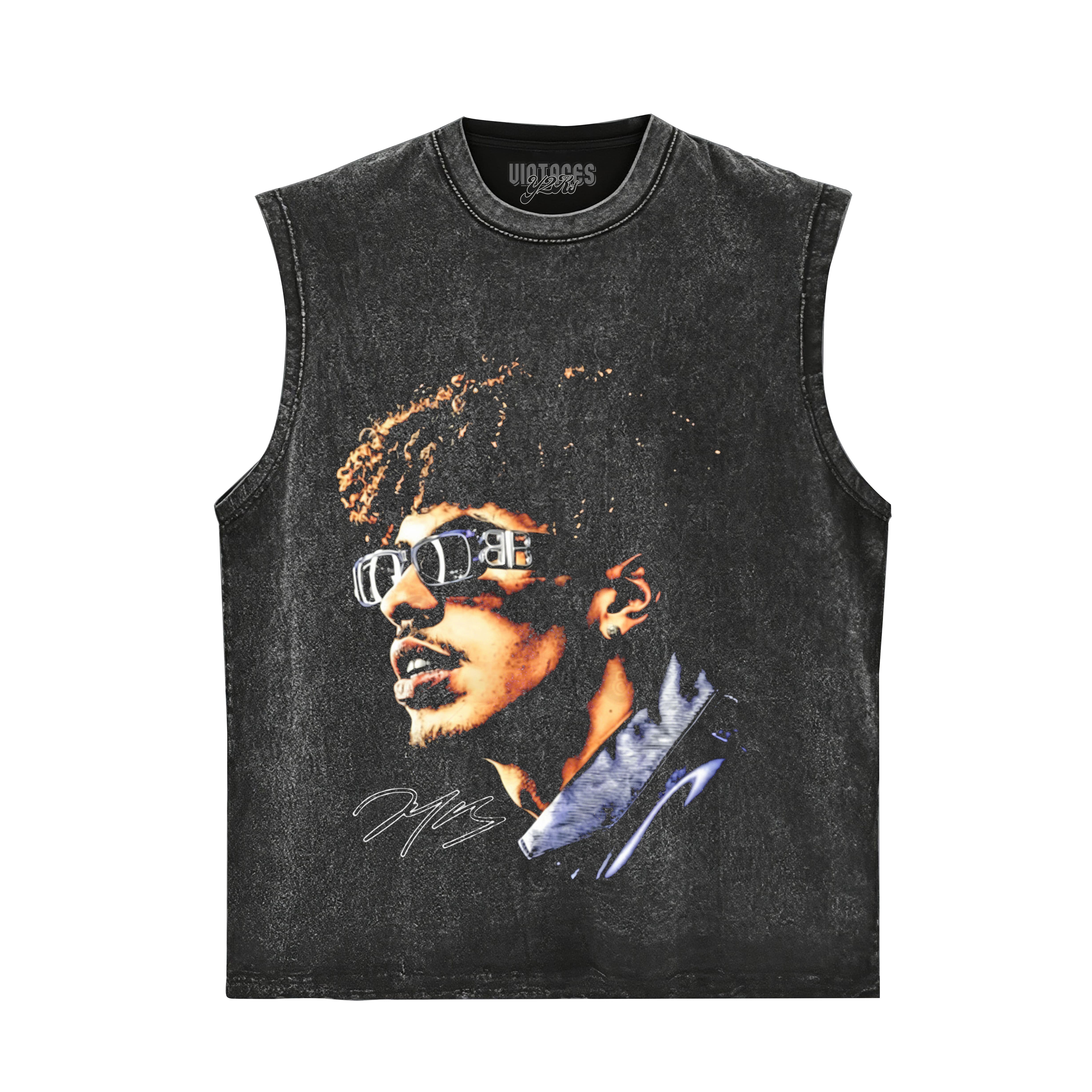 LAMELO BALL DISTRESSED PORTRAIT TANK TOP & TEE & LONG SLEEVE & LAYERED LS & HOODIE