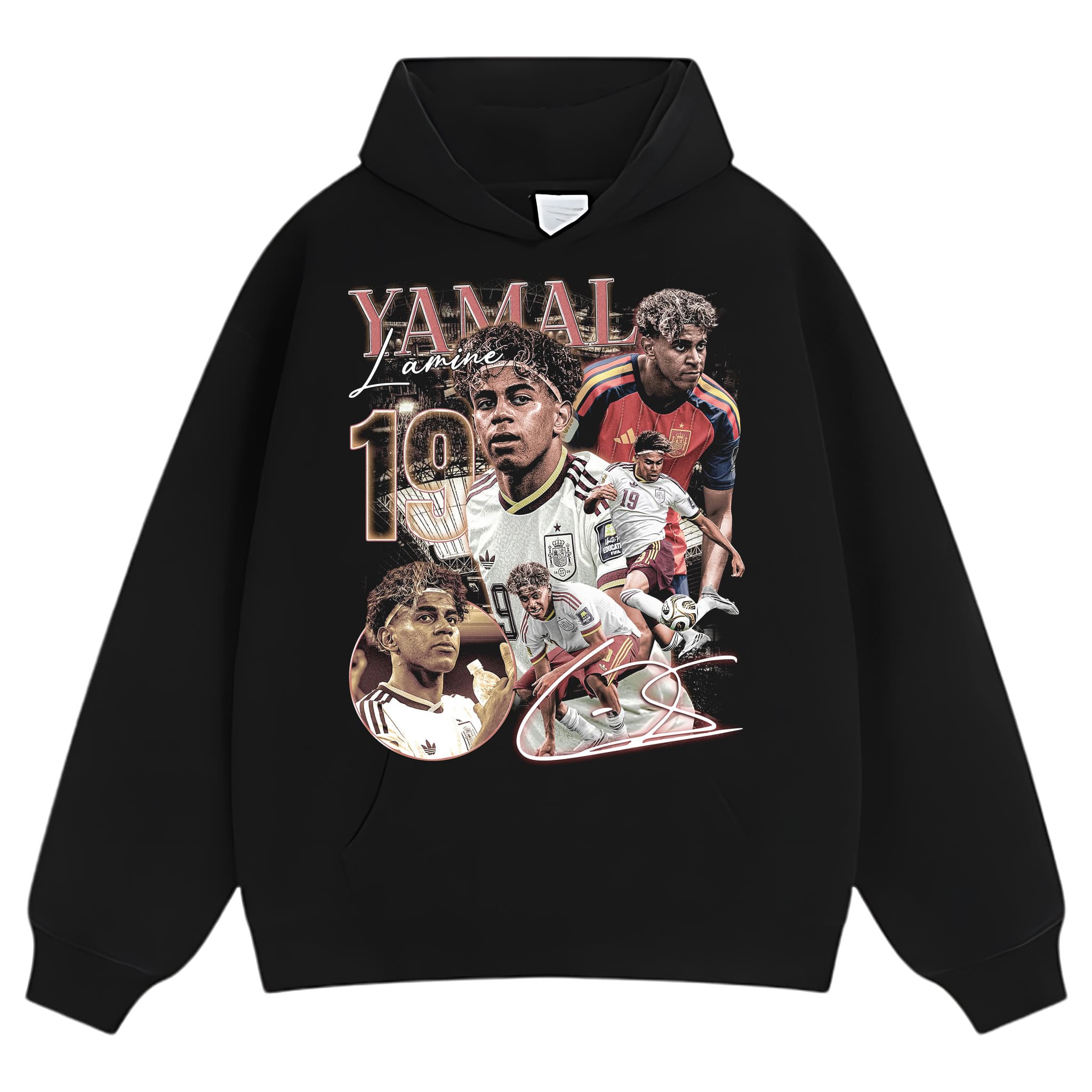 LAMINE YAMAL 2026 VINTAGE V3 TANK TOP & TEE & LONG SLEEVE & LAYERED LS & HOODIE